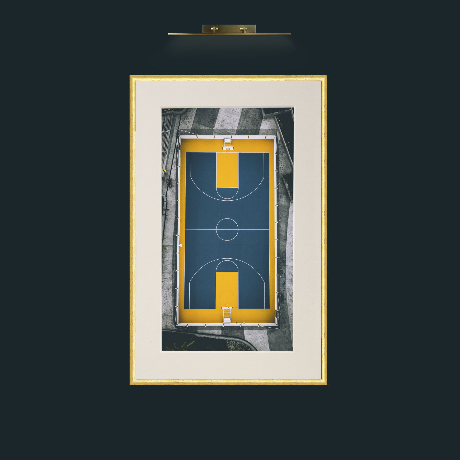 Art-Landing Pad.jpg-Frame-3RoundedGilt-Mount-1Antique.jpg