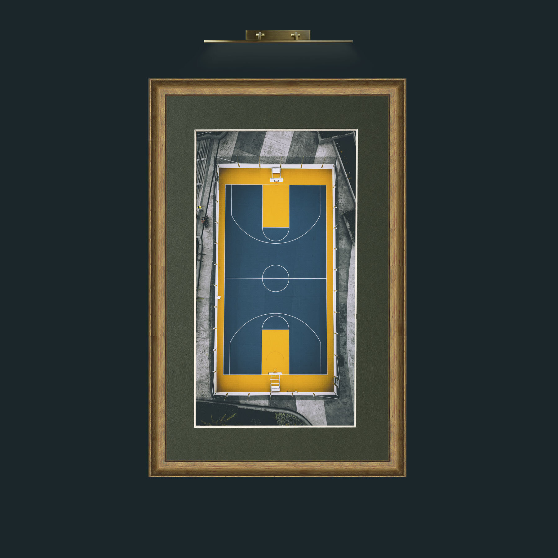 Art-Landing Pad.jpg-Frame-8RedGreenGilt-Mount-2Green.jpg