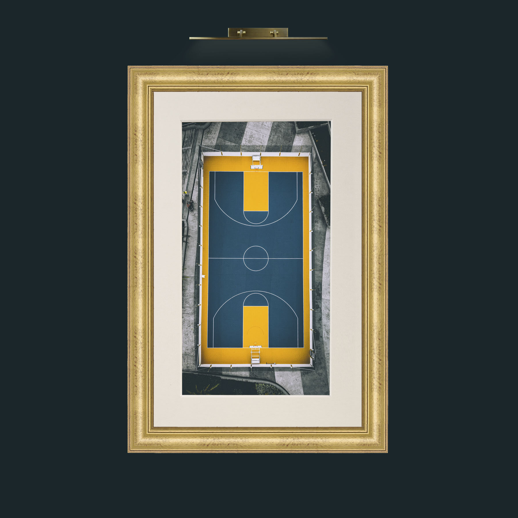 Art-Landing Pad.jpg-Frame-9WideGilt-Mount-1Antique.jpg