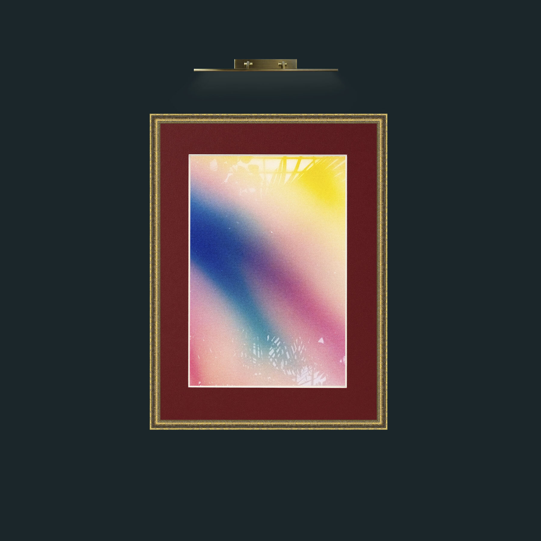 Art-Making a Rainbow.jpg-Frame-1TexturedGilt-Mount-4Red.jpg