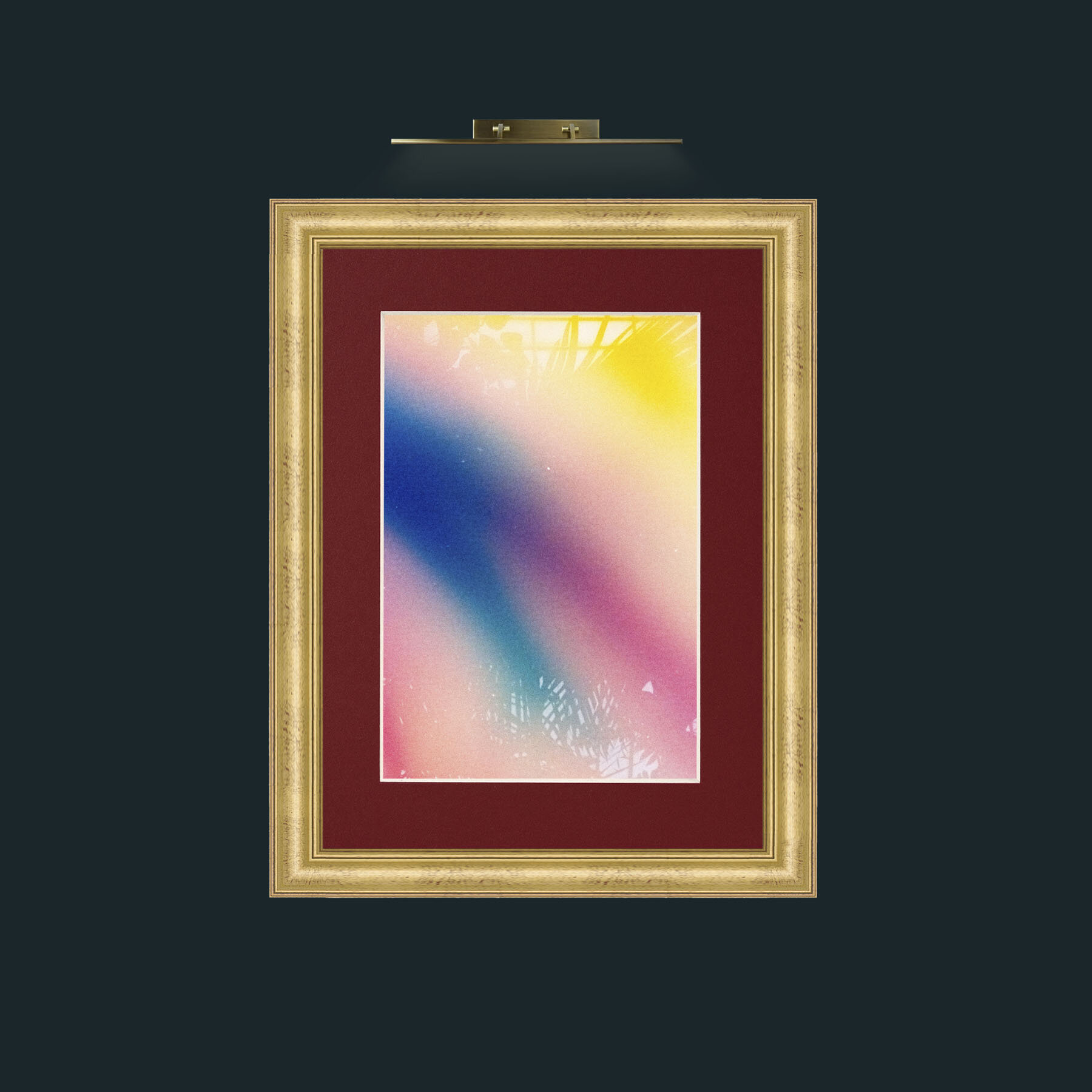 Art-Making a Rainbow.jpg-Frame-9WideGilt-Mount-4Red.jpg