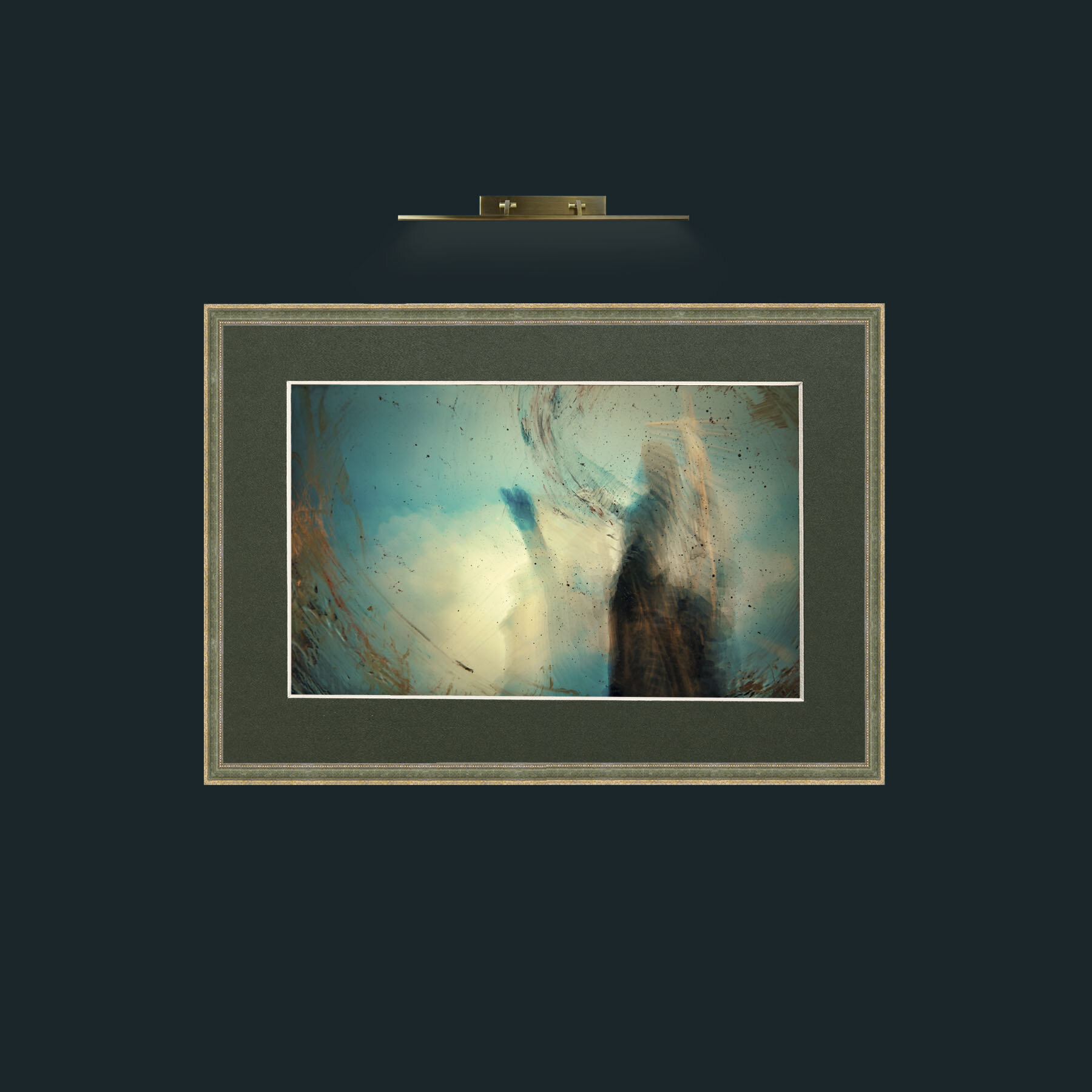 Art-Northern Angel.jpg-Frame-2GreenGiltTextured-Mount-2Green.jpg