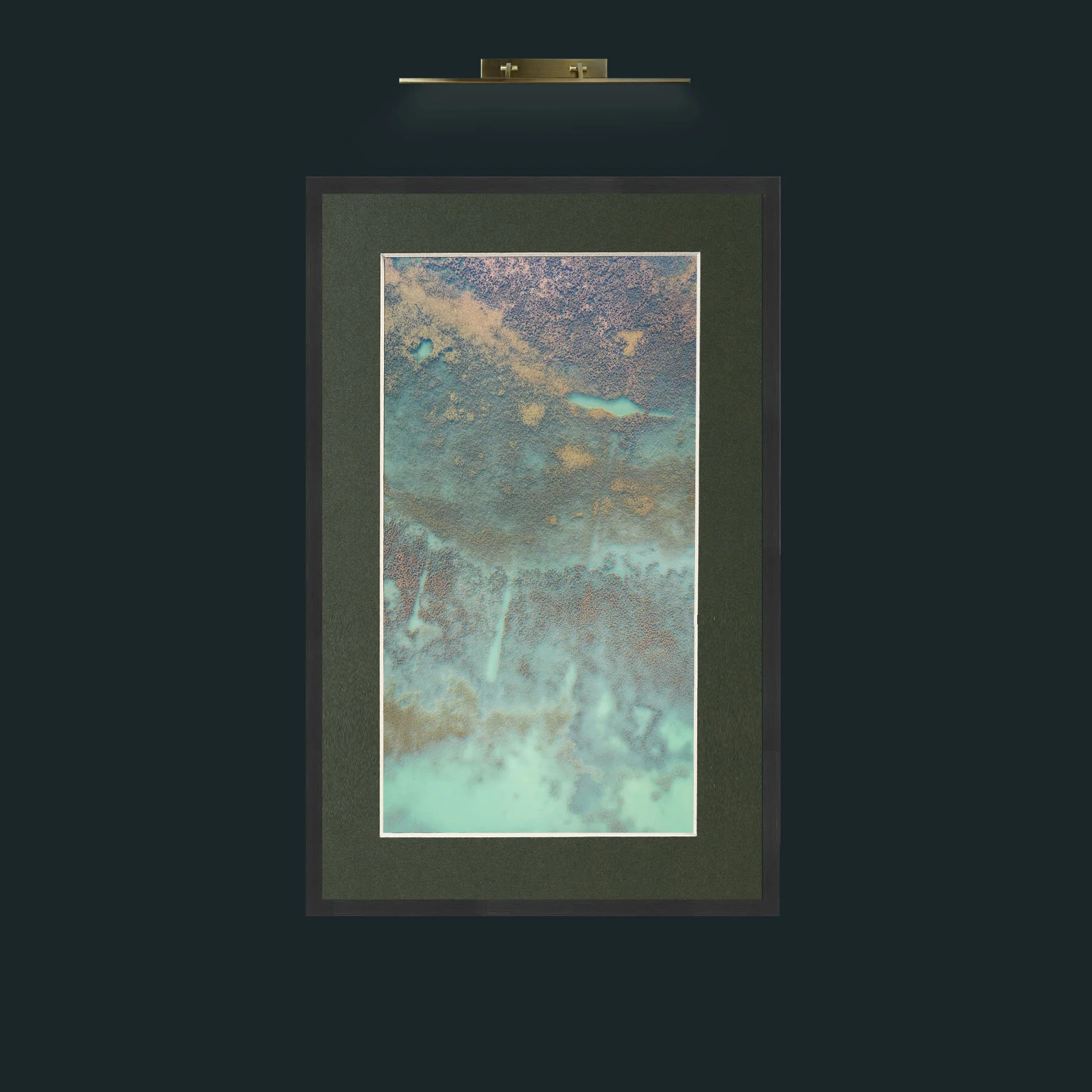Art-Panta de Sant Llorenc.jpg-Frame-7Black-Mount-2Green.jpg