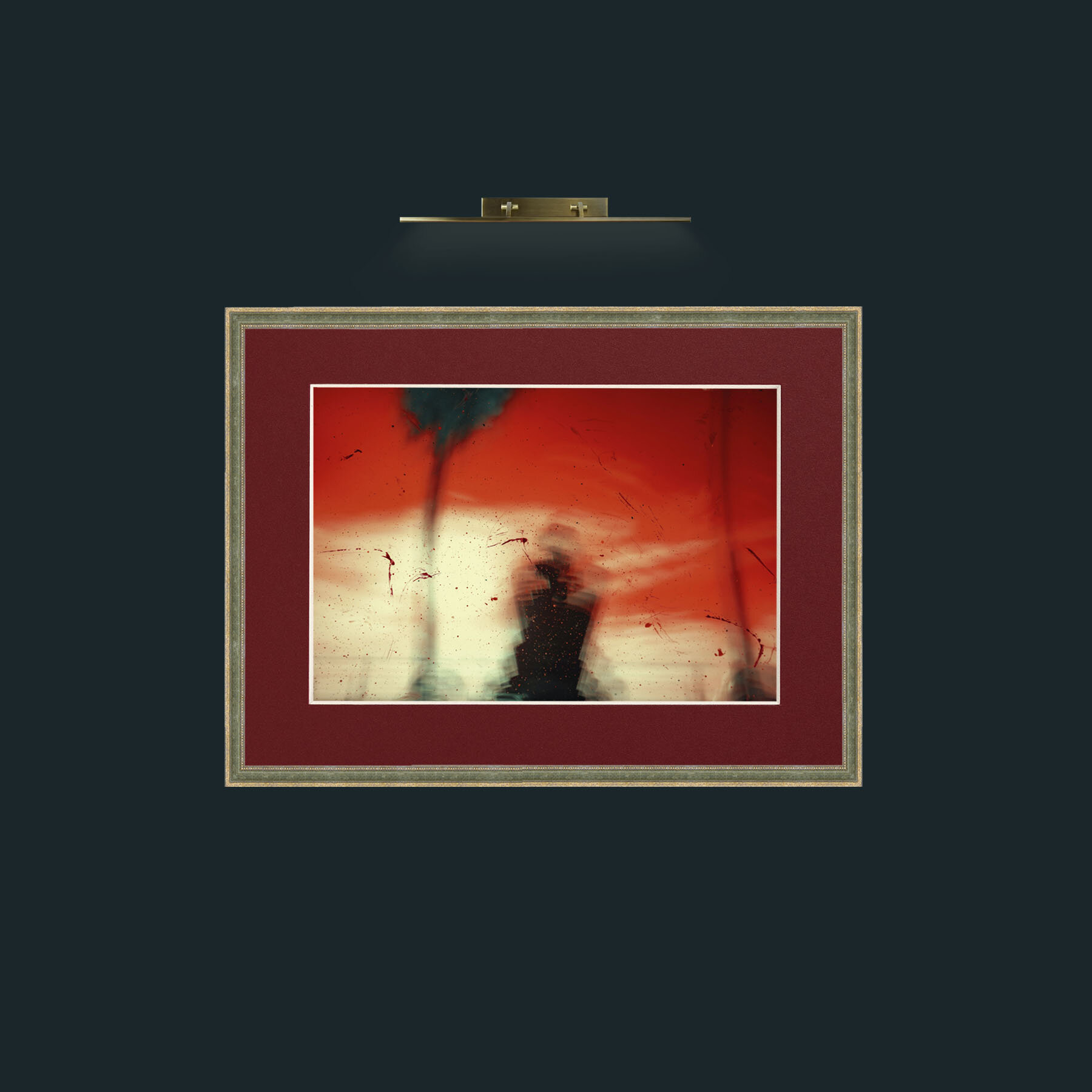 Art-Queen Chess-Frame-2GreenGiltTextured-Mount-4Red.jpg