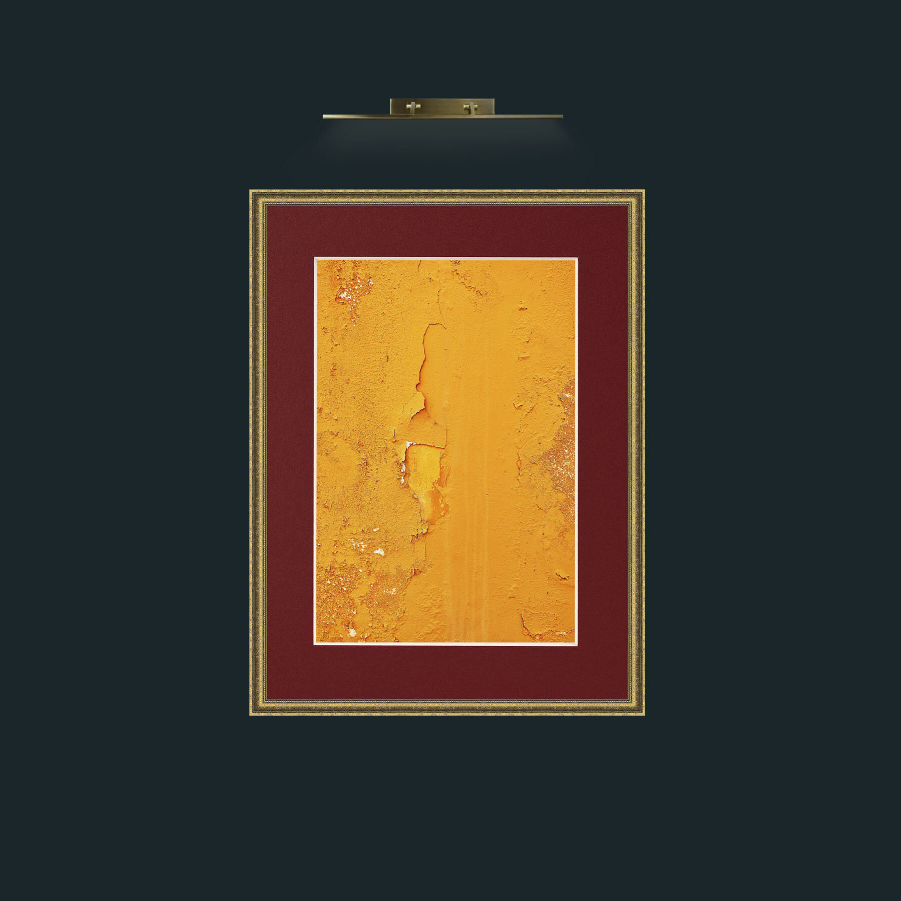 Art-Saffron Paint.jpg-Frame-1TexturedGilt-Mount-4Red.jpg