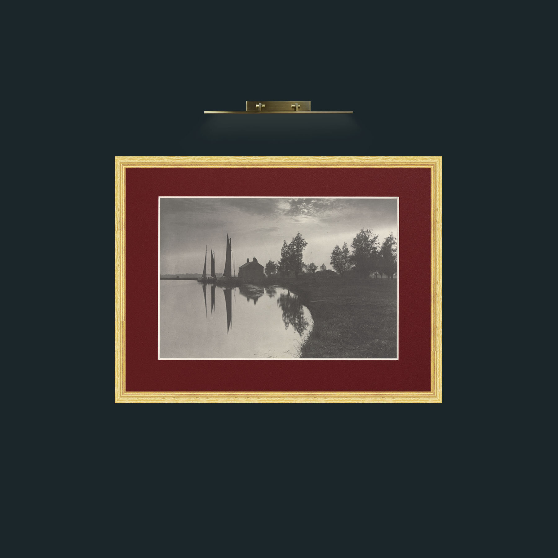 Art-Sailing Boats-Frame-4BevelledGilt-Mount-4Red.jpg