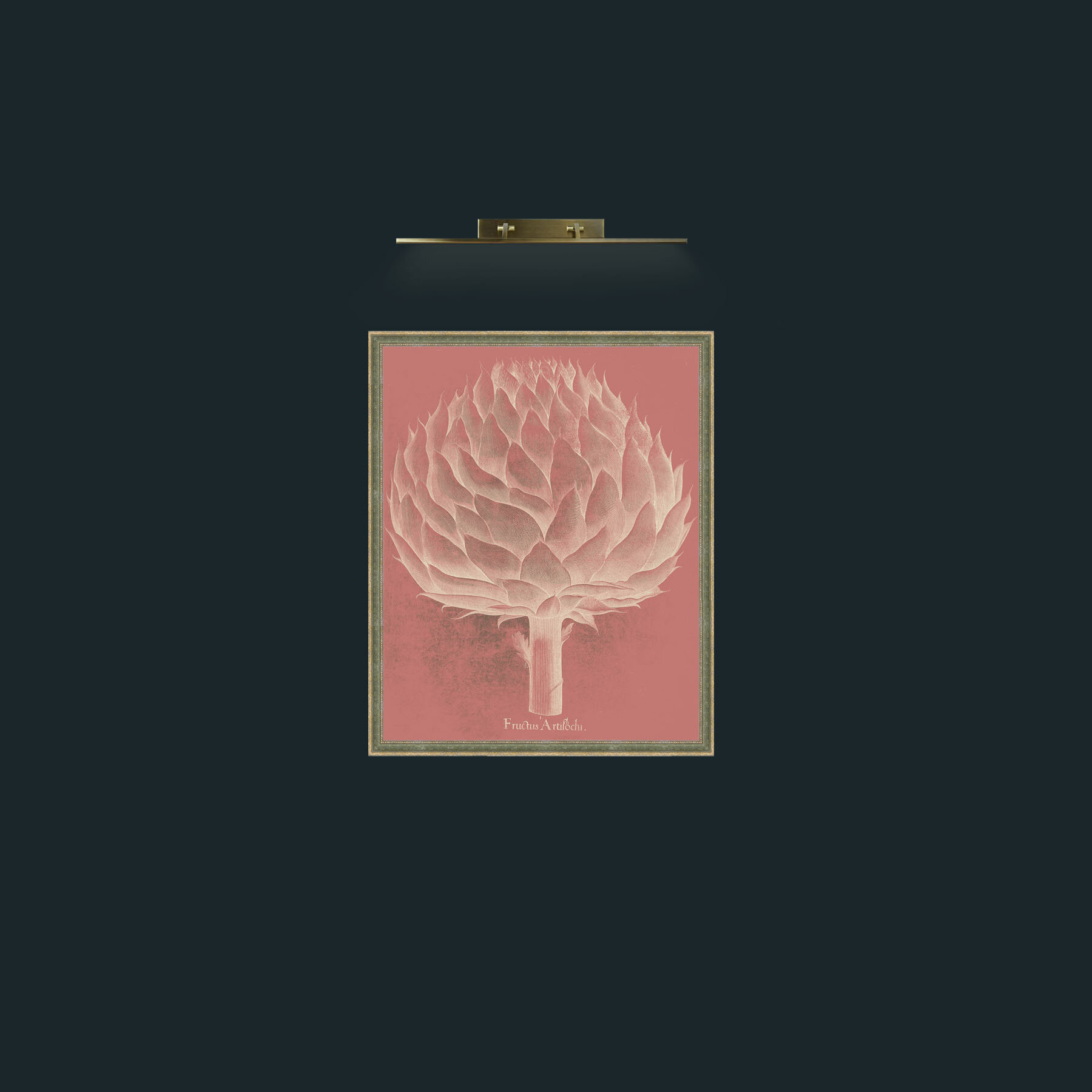 Art-Pink Artichoke-Frame-2GreenGiltTextured.jpg
