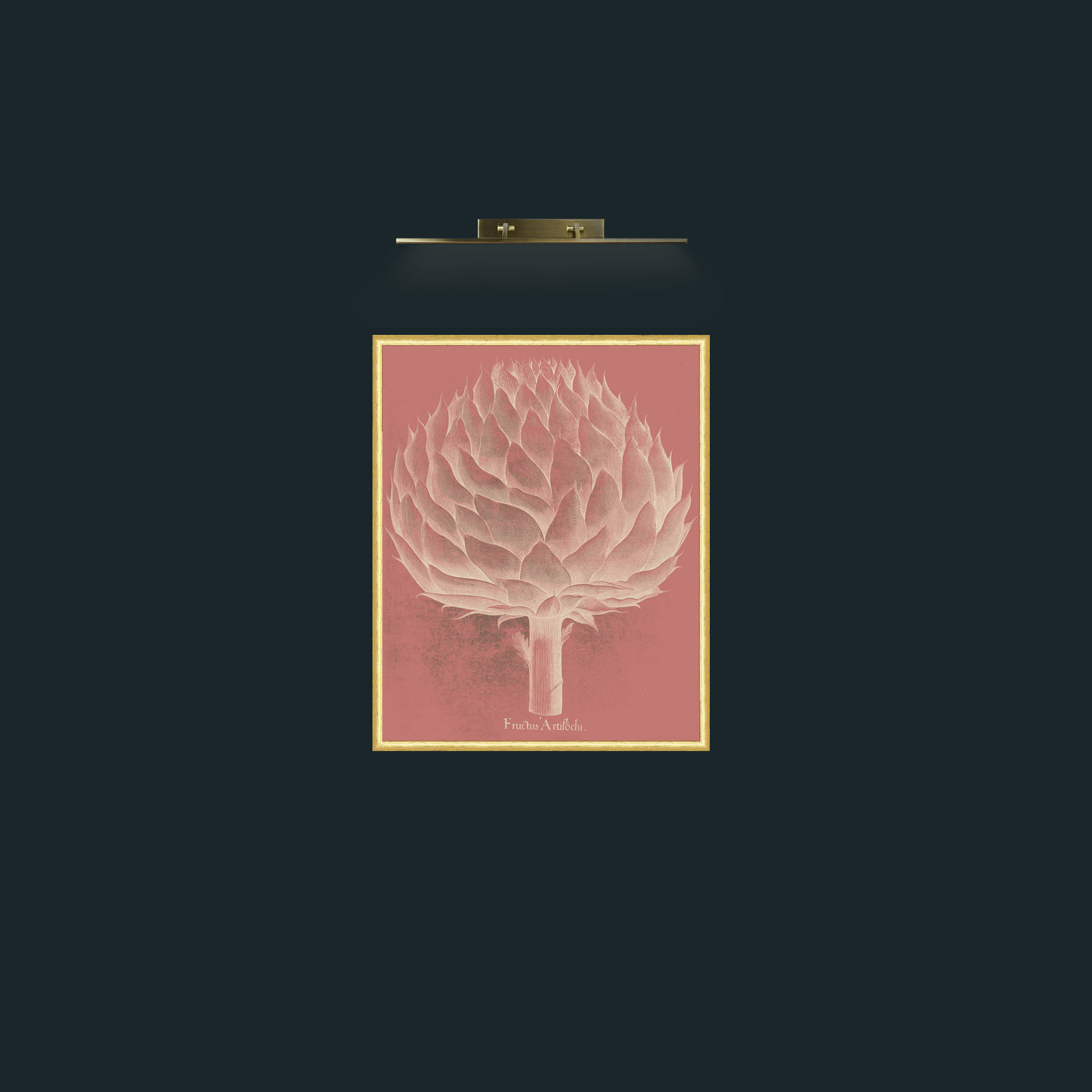Art-Pink Artichoke-Frame-3RoundedGilt.jpg