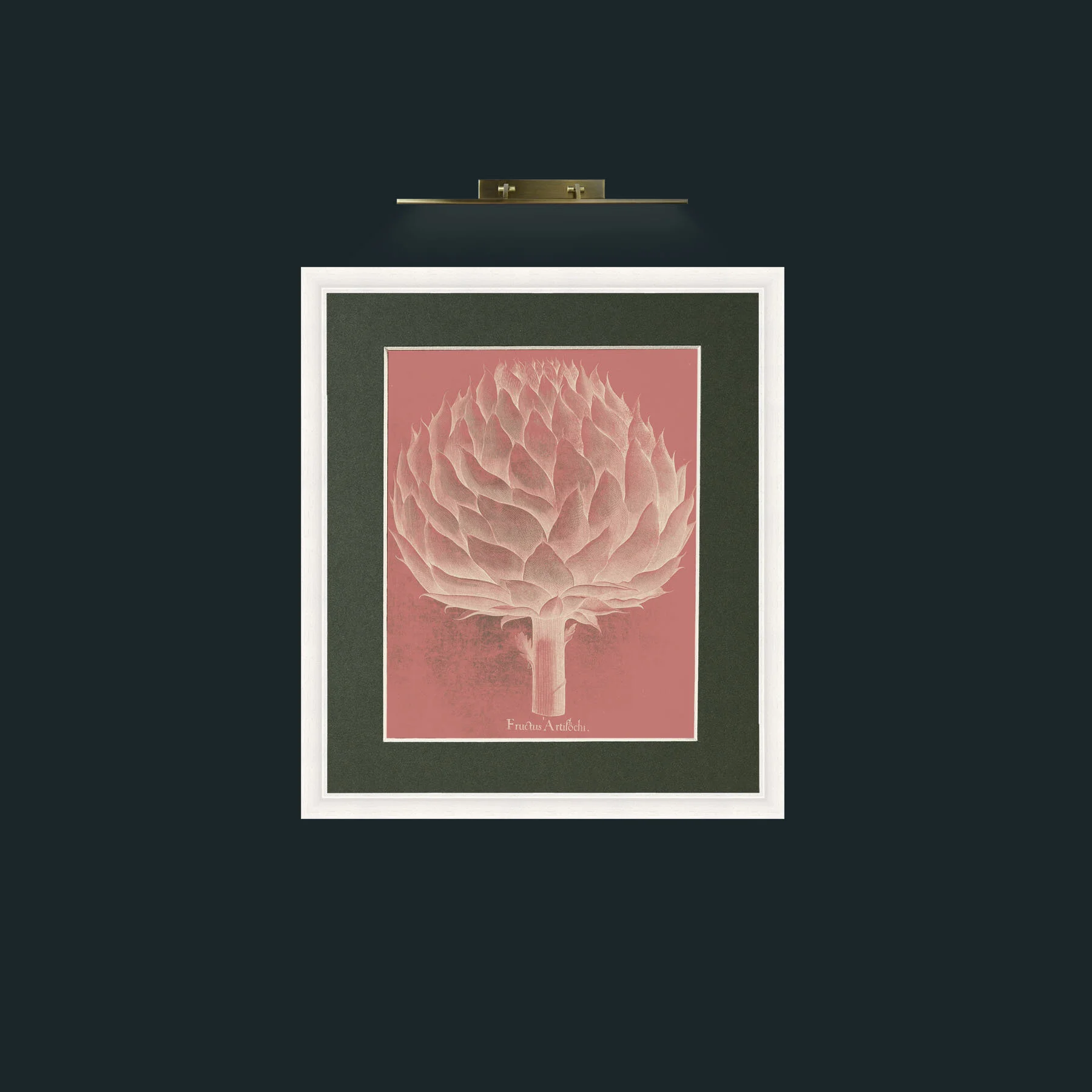 Art-Pink Artichoke-Frame-5White-Mount-2Green.jpg