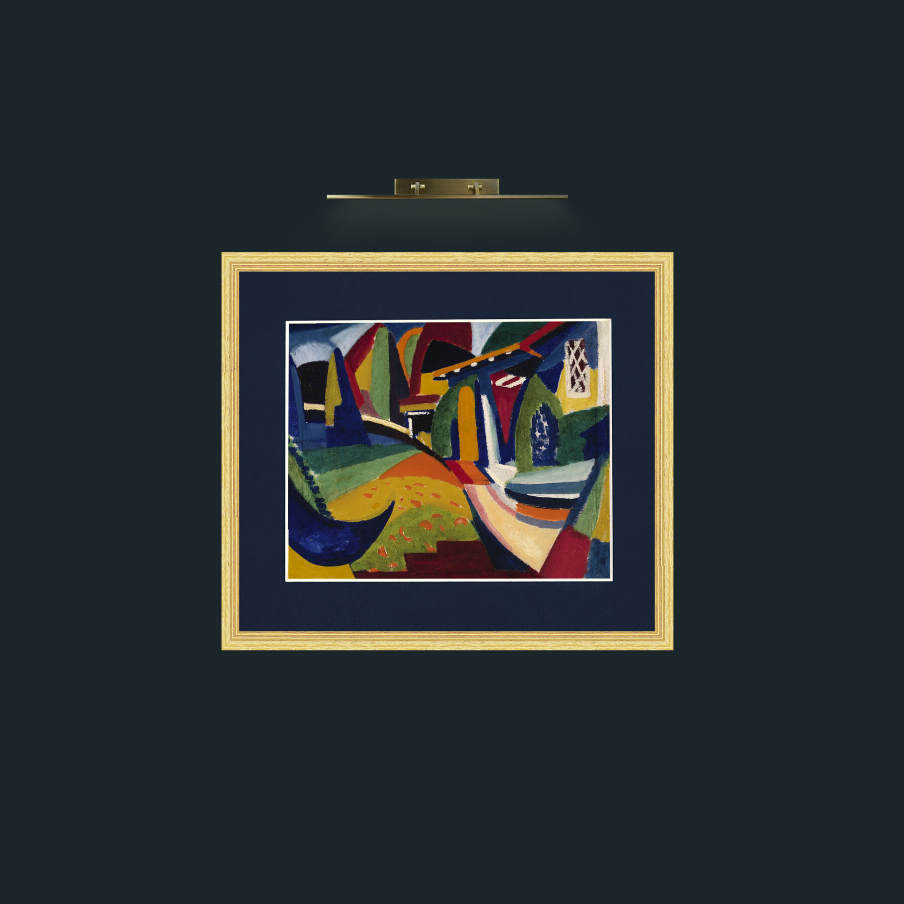 Art-Scheherazade-Frame-4BevelledGilt-Mount-3Blue.jpg