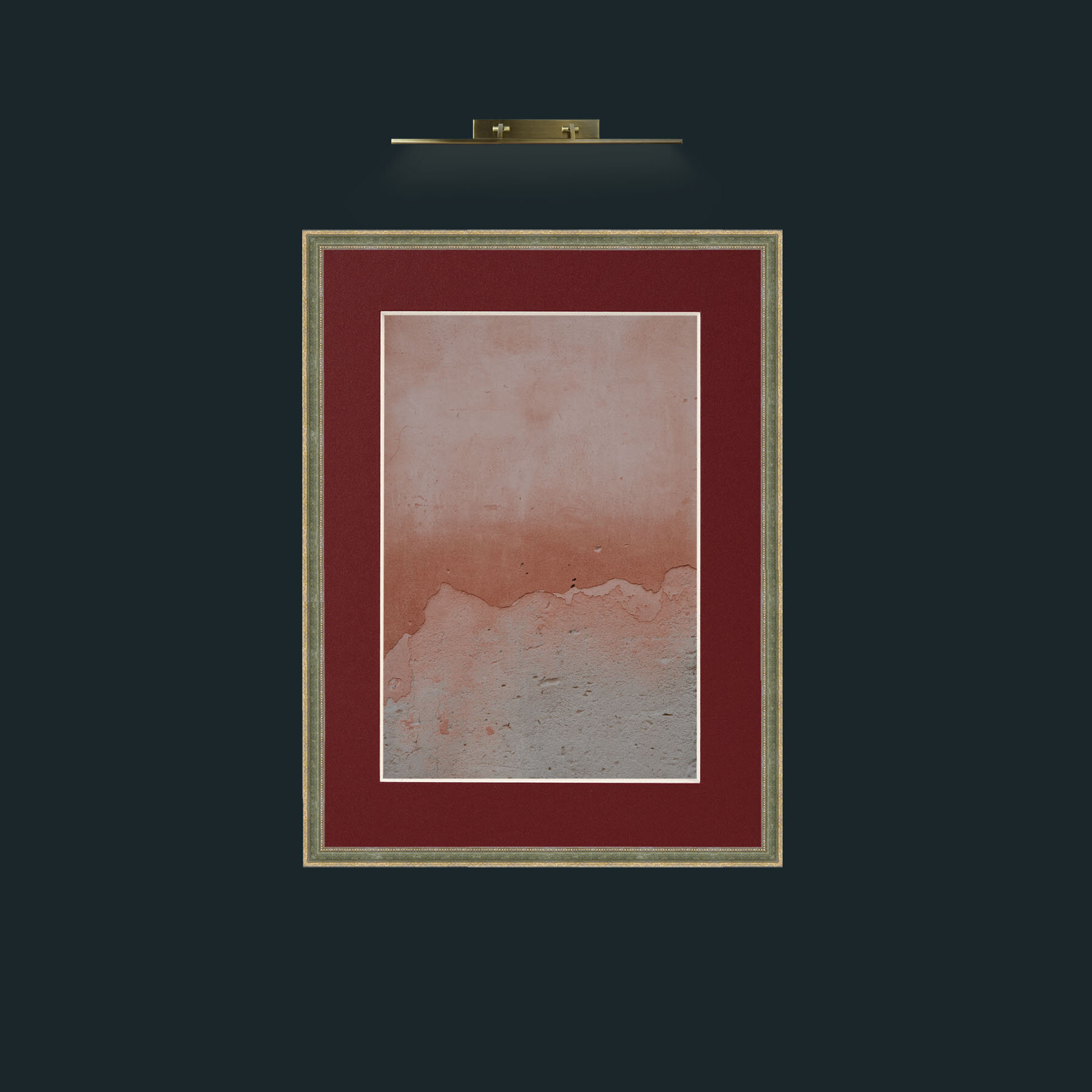 Art-The Boundary.jpg-Frame-2GreenGiltTextured-Mount-4Red.jpg