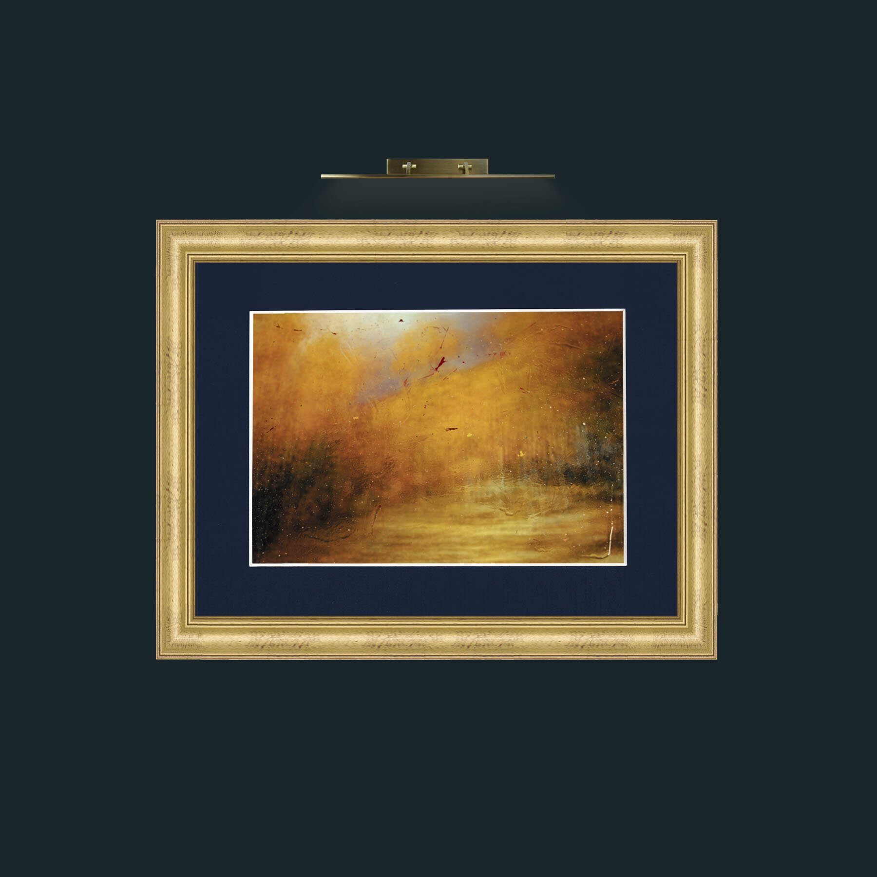 Art-The Day You Woke Up-Frame-9WideGilt-Mount-3Blue.jpg