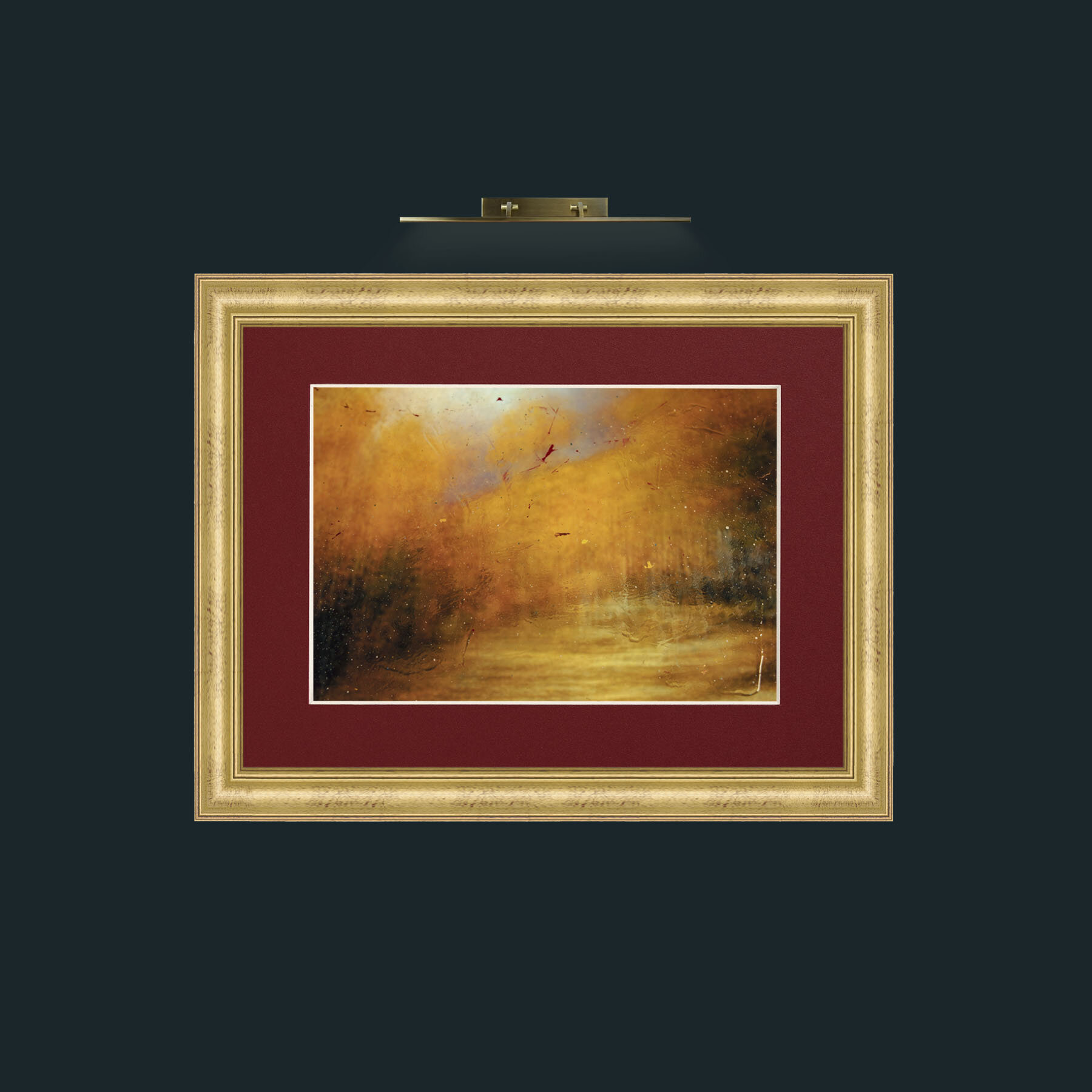 Art-The Day You Woke Up-Frame-9WideGilt-Mount-4Red.jpg