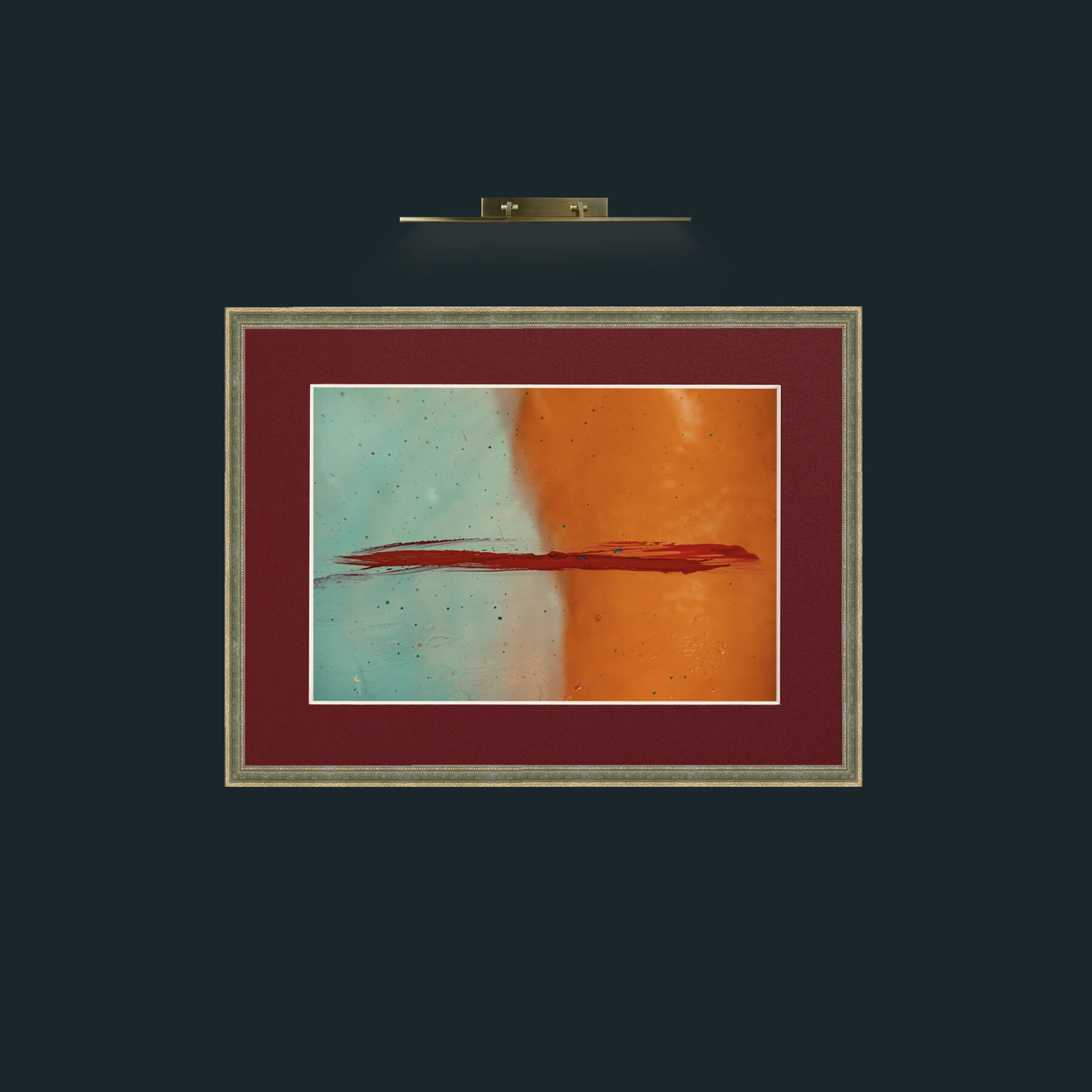 Art-Werdan-Frame-2GreenGiltTextured-Mount-4Red.jpg
