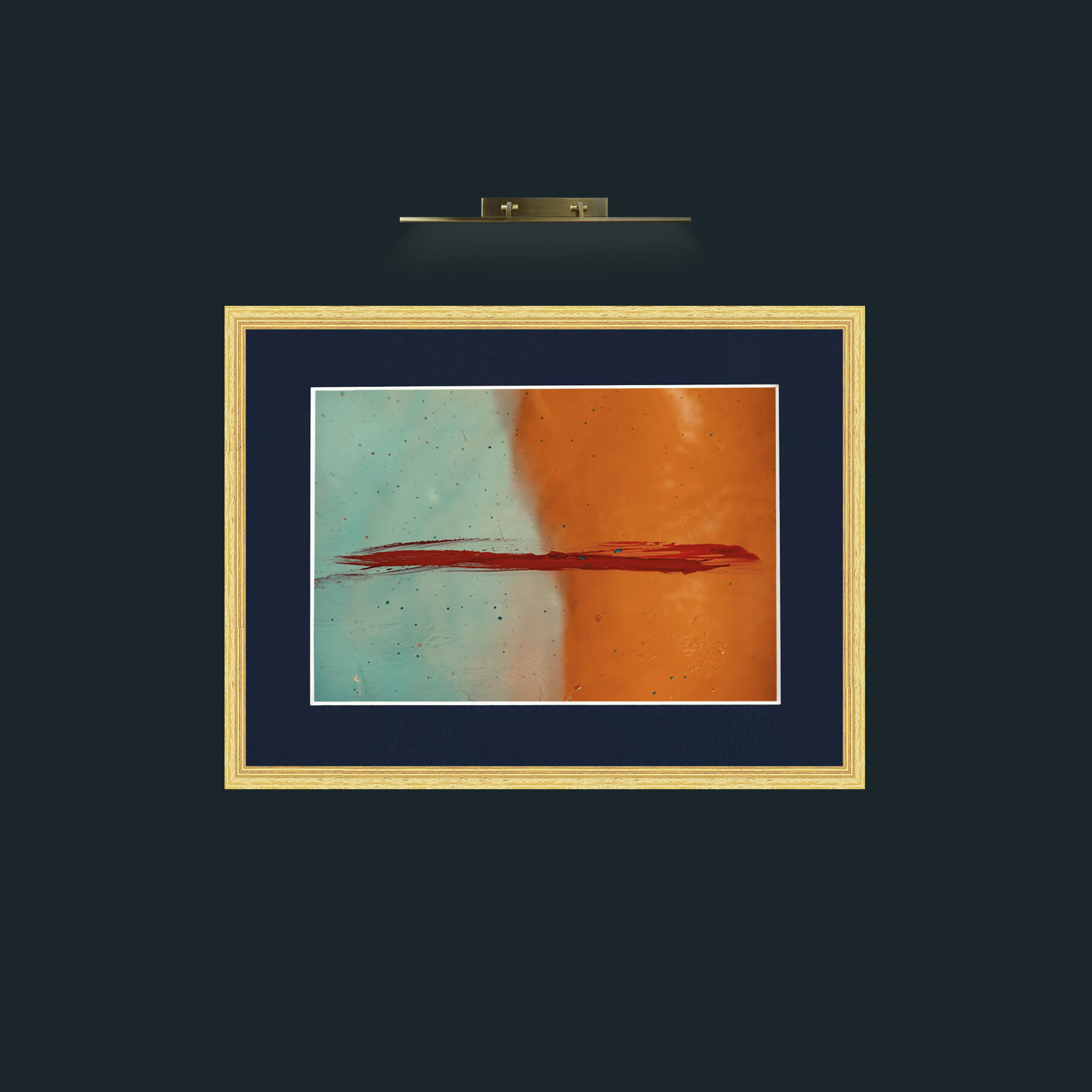 Art-Werdan-Frame-4BevelledGilt-Mount-3Blue.jpg