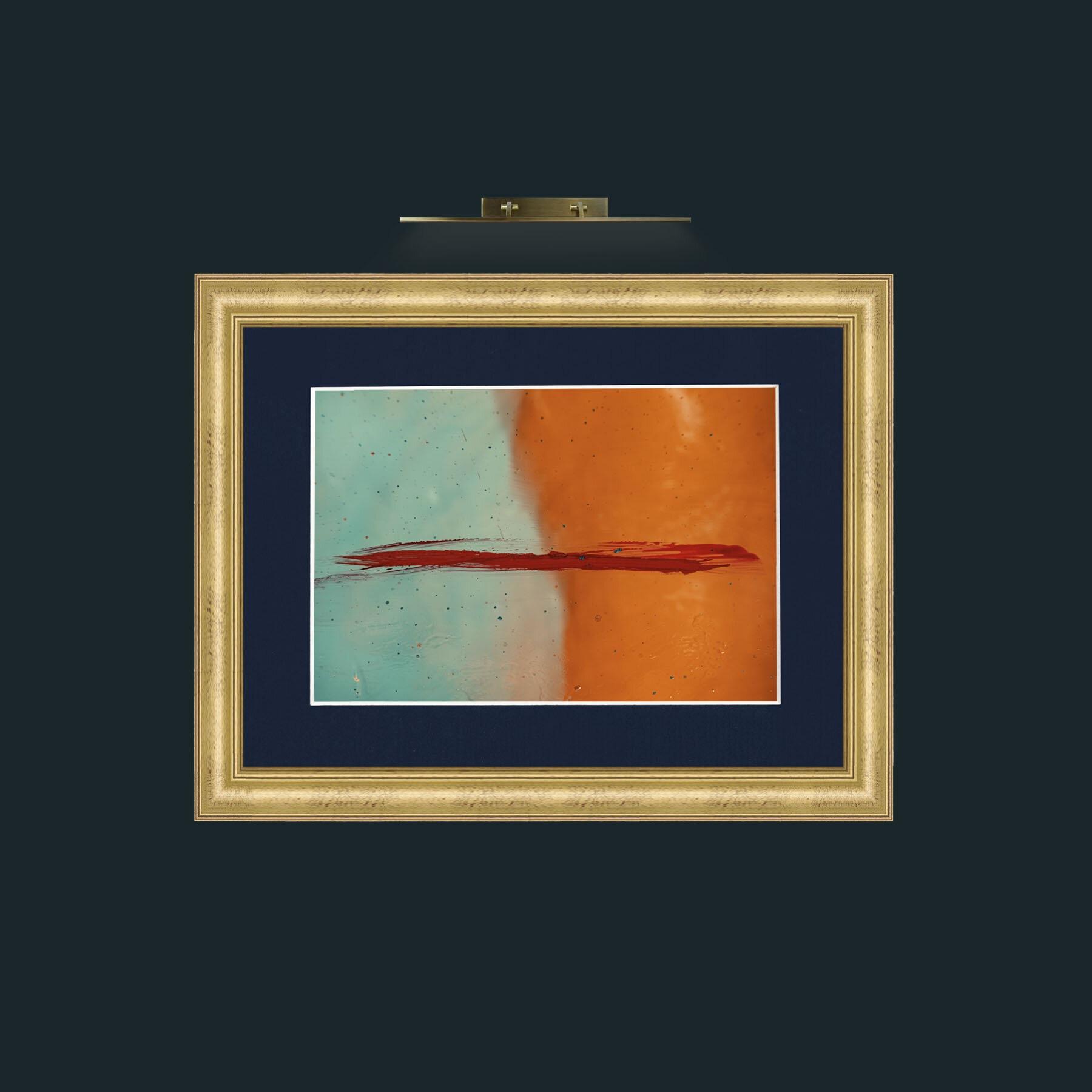 Art-Werdan-Frame-9WideGilt-Mount-3Blue.jpg