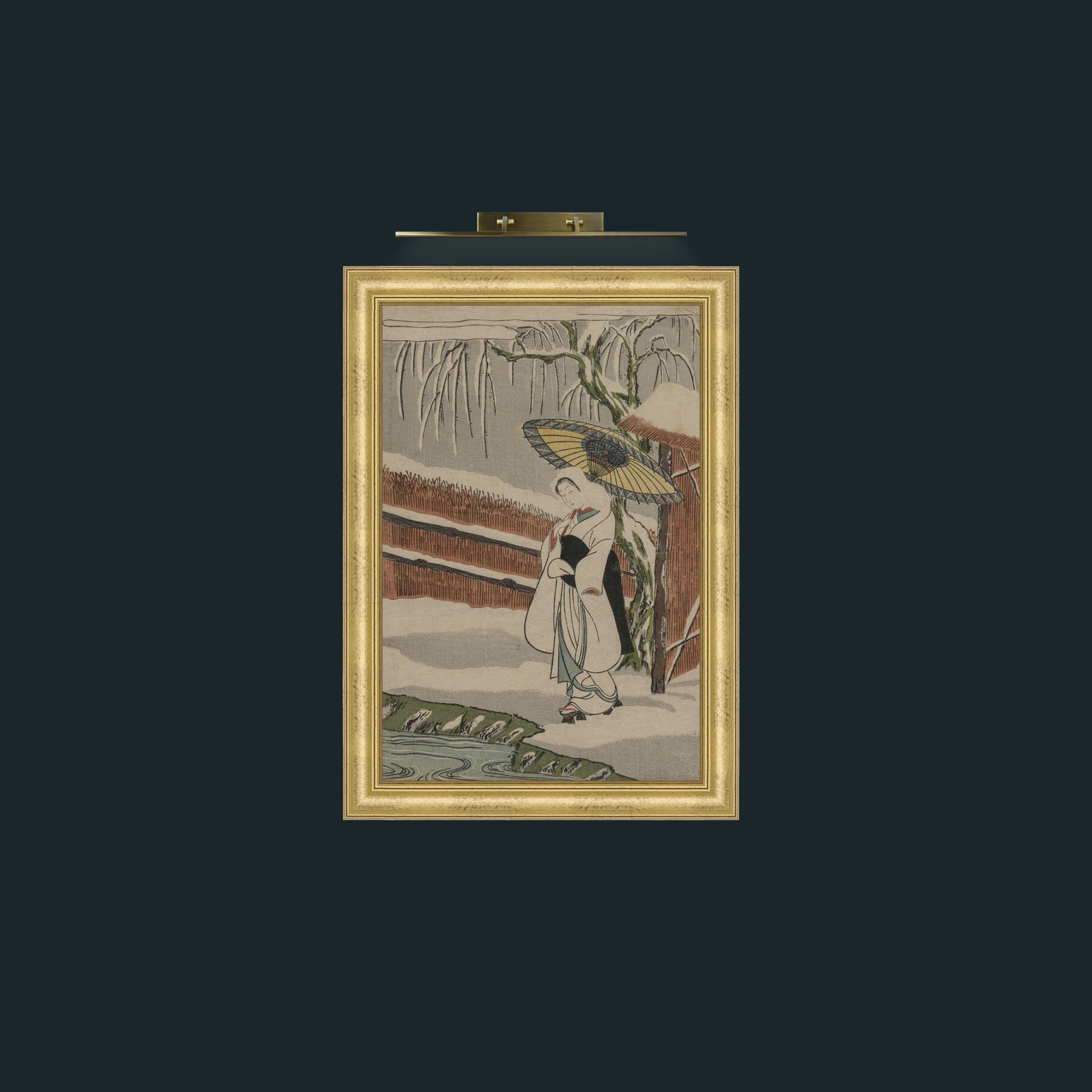 Art-A Walk In The Snow-Frame-9WideGilt.jpg