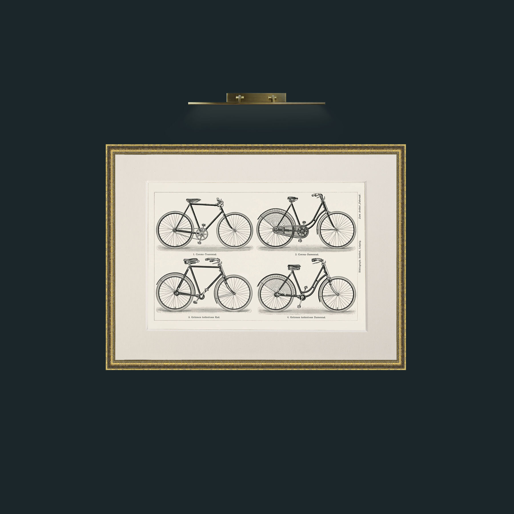 Art-Bicycles-Frame-1TexturedGilt-Mount-1Antique.jpg