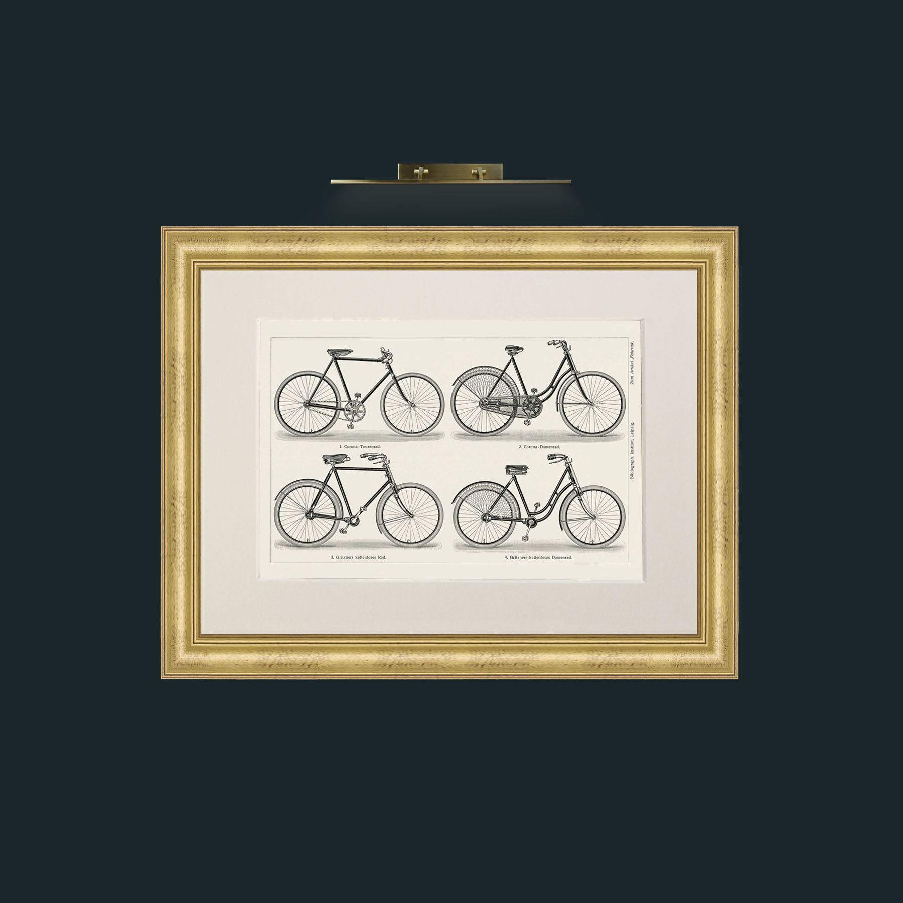 Art-Bicycles-Frame-9WideGilt-Mount-1Antique.jpg