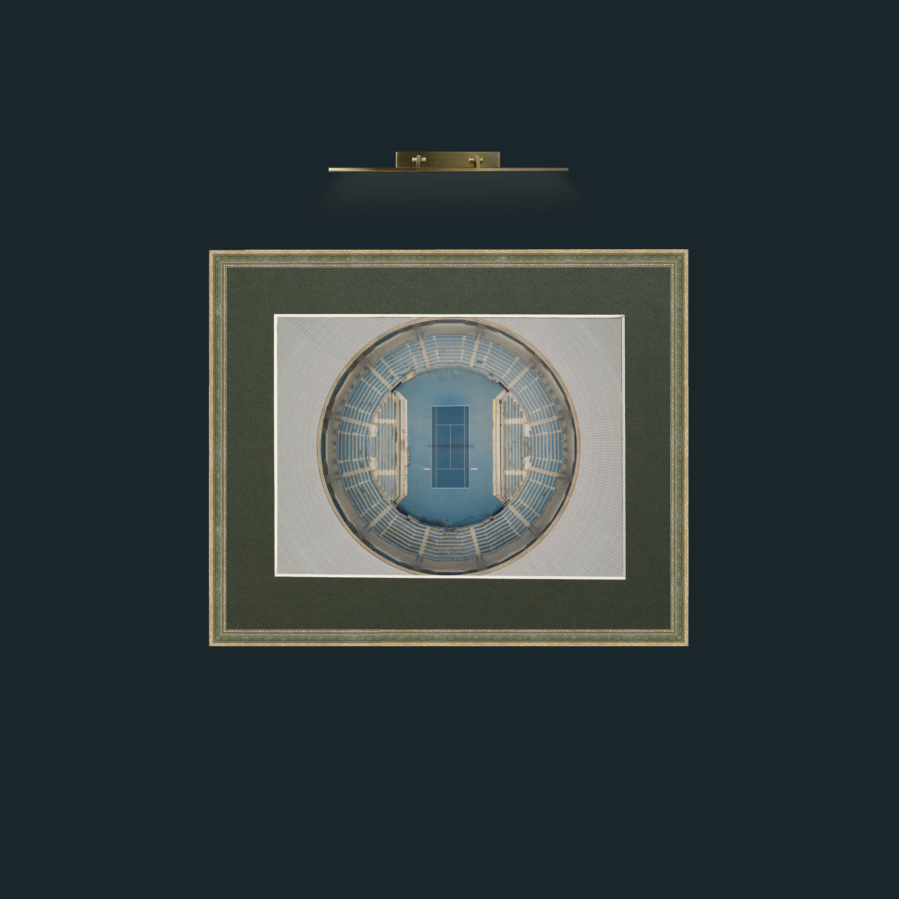 Art-Athens, Greece-Frame-2GreenGilttextured-Mount-2Green.jpg