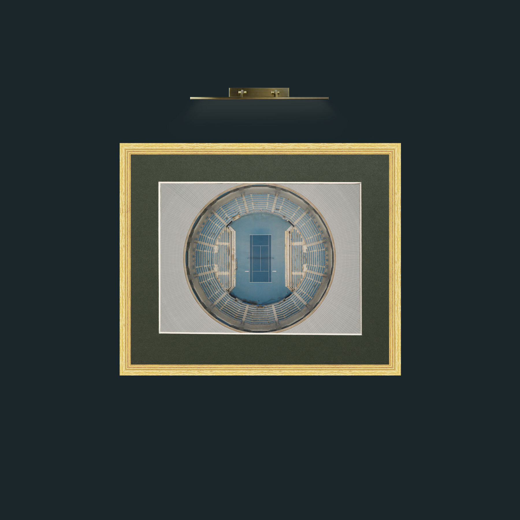 Art-Athens, Greece-Frame-4BevelledGilt-Mount-2Green.jpg