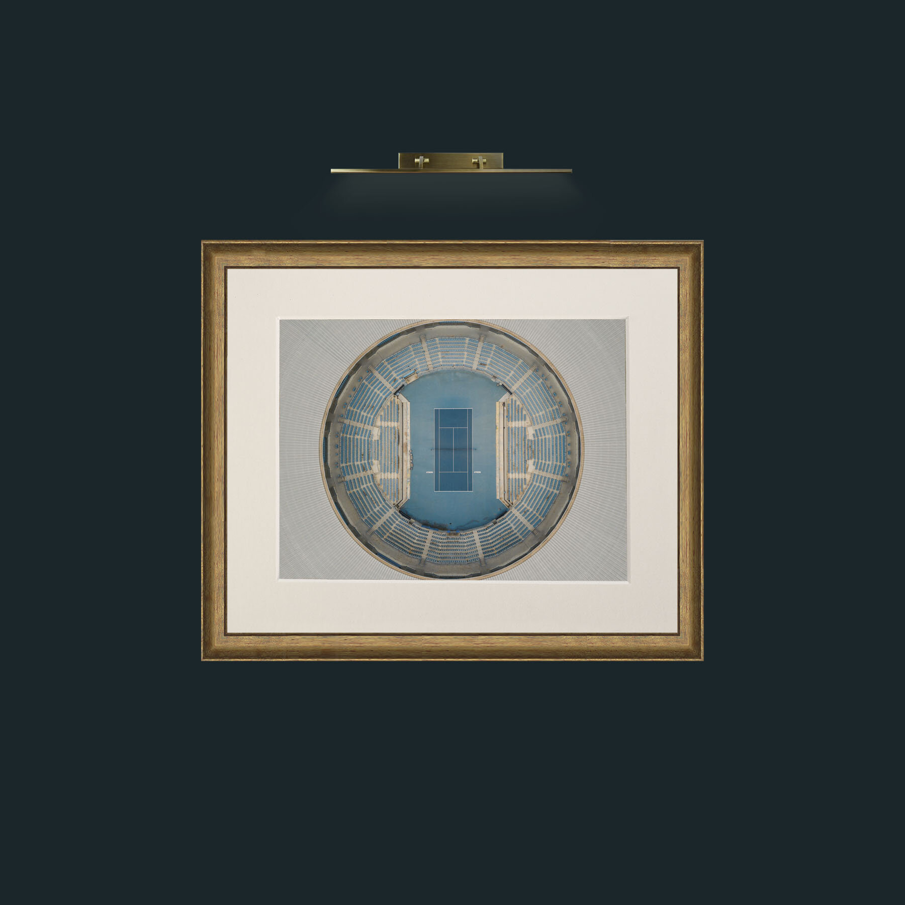 Art-Athens, Greece-Frame-8RedGreenGilt-Mount-1Antique.jpg