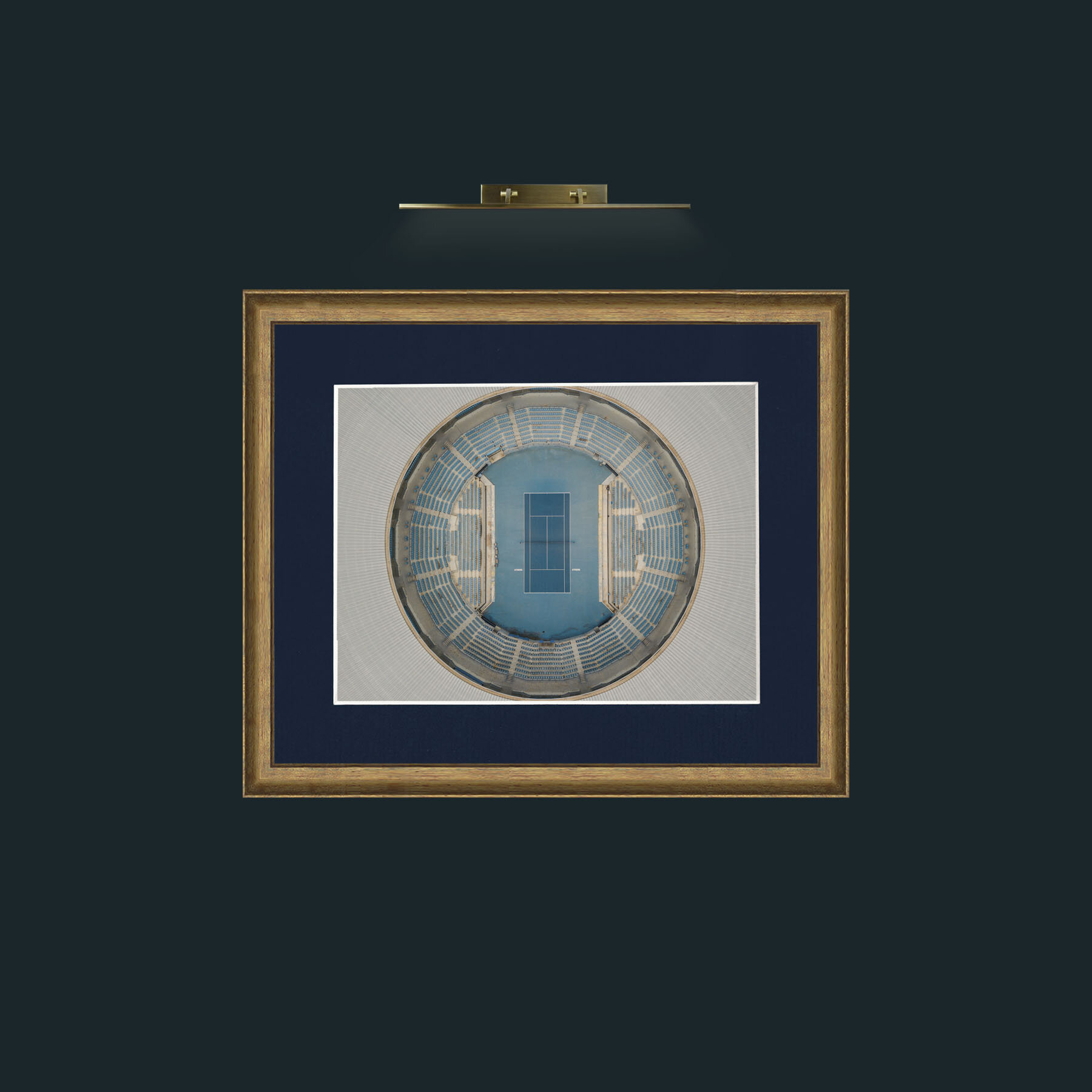 Art-Athens, Greece-Frame-8RedGreenGilt-Mount-3Blue.jpg