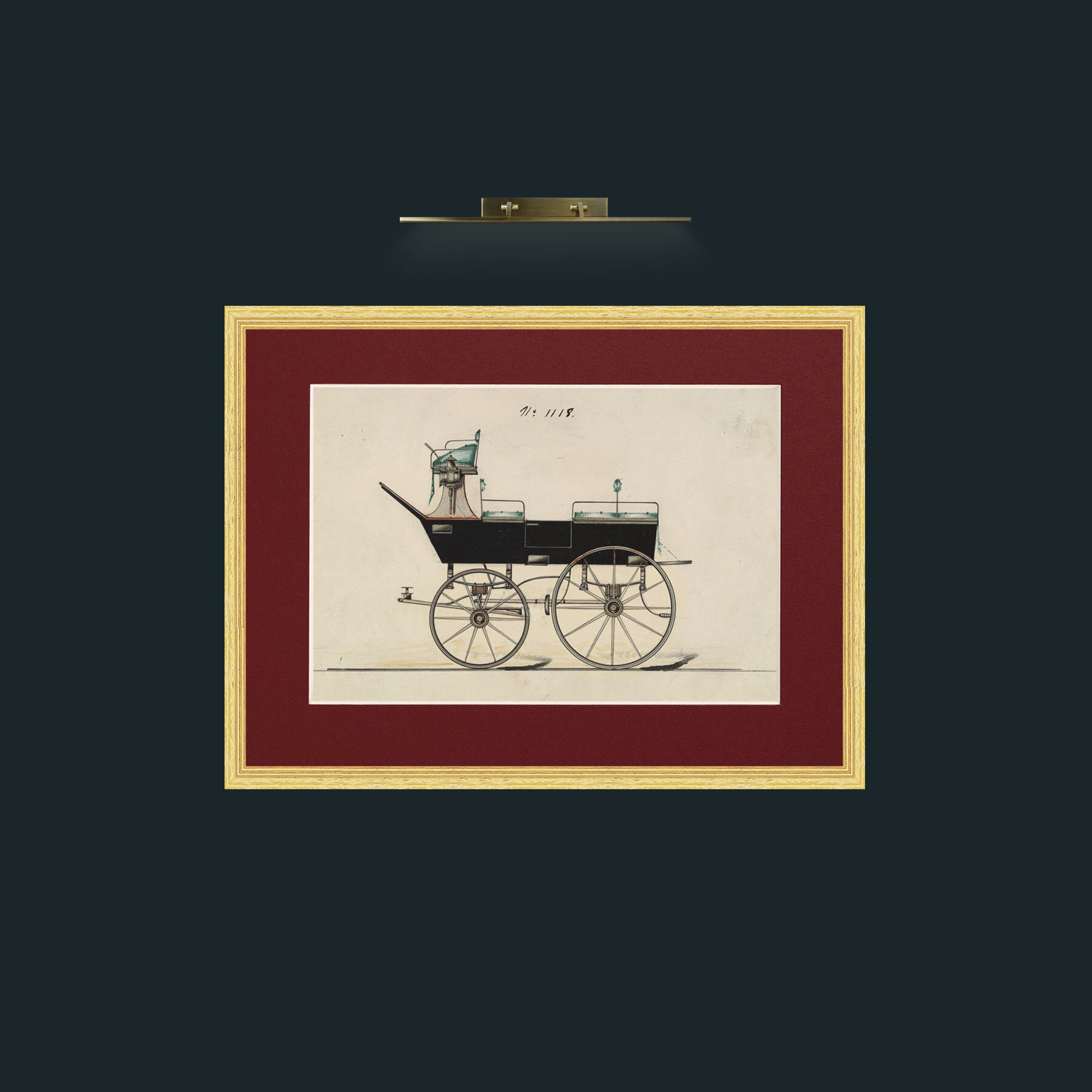 Art-Carriage 1-Frame-4BevelledGilt-Mount-4Red.jpg
