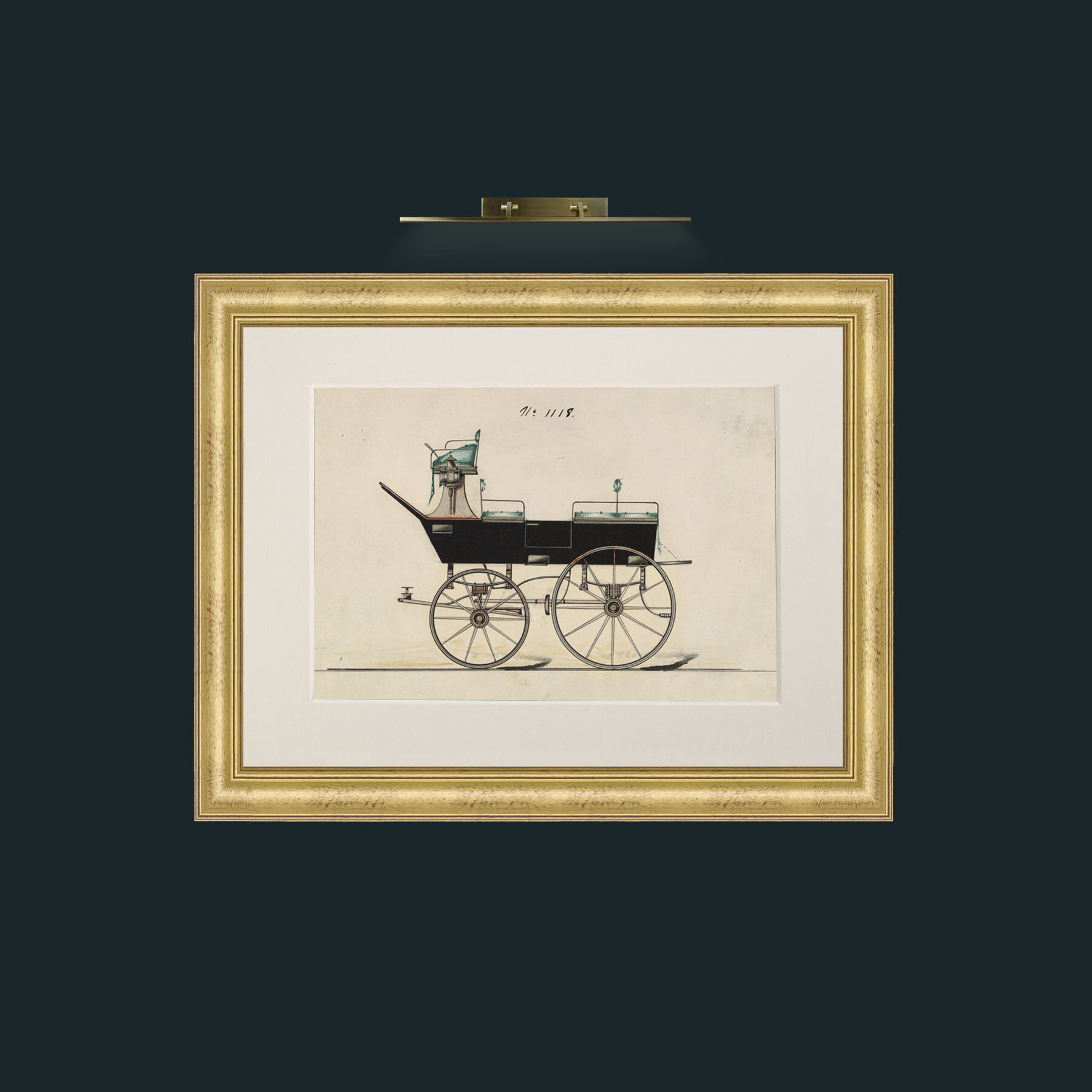 Art-Carriage 1-Frame-9WideGilt-Mount-1Antique.jpg