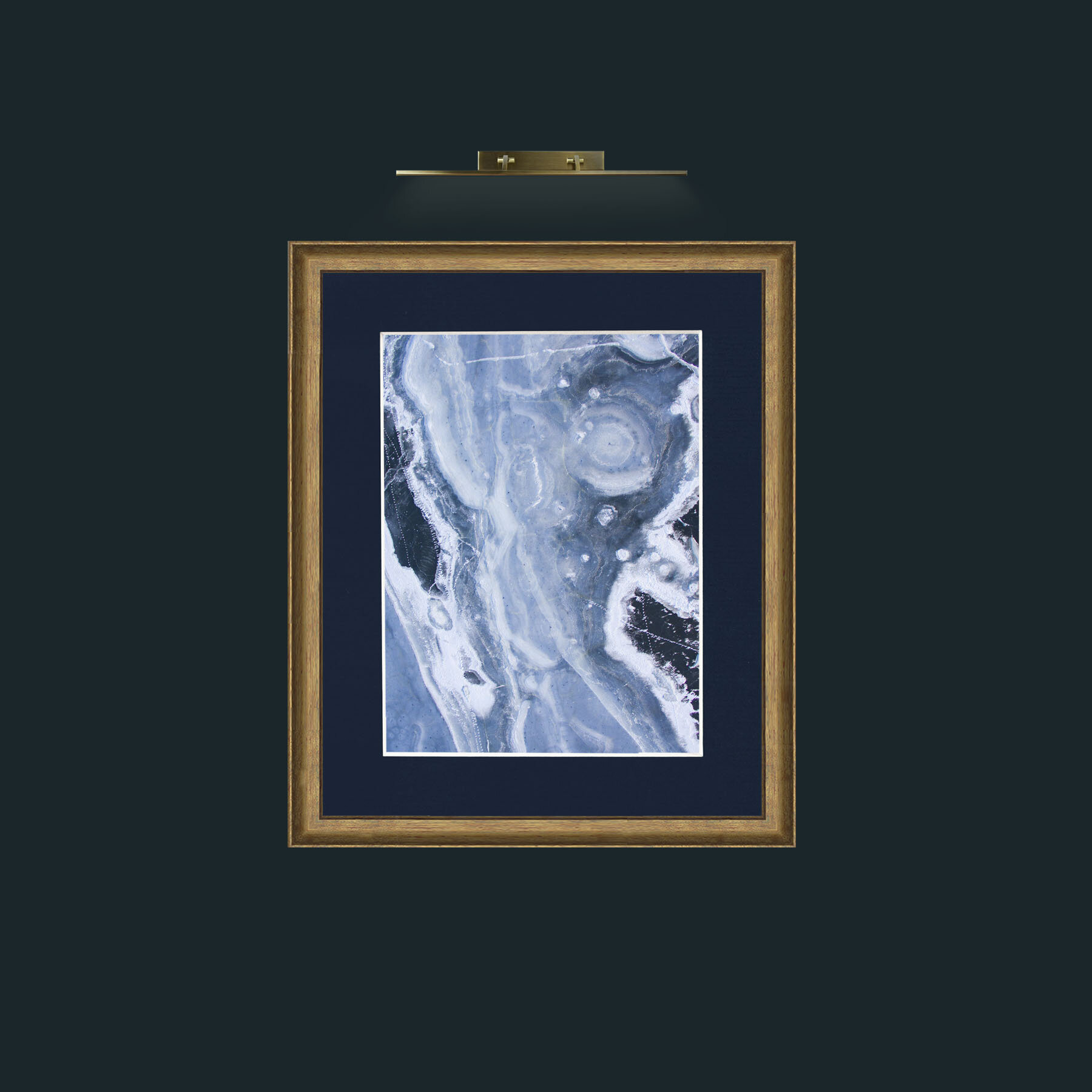 Art-Elements of Water-Frame-8RedGreenGilt-Mount-3Blue.jpg