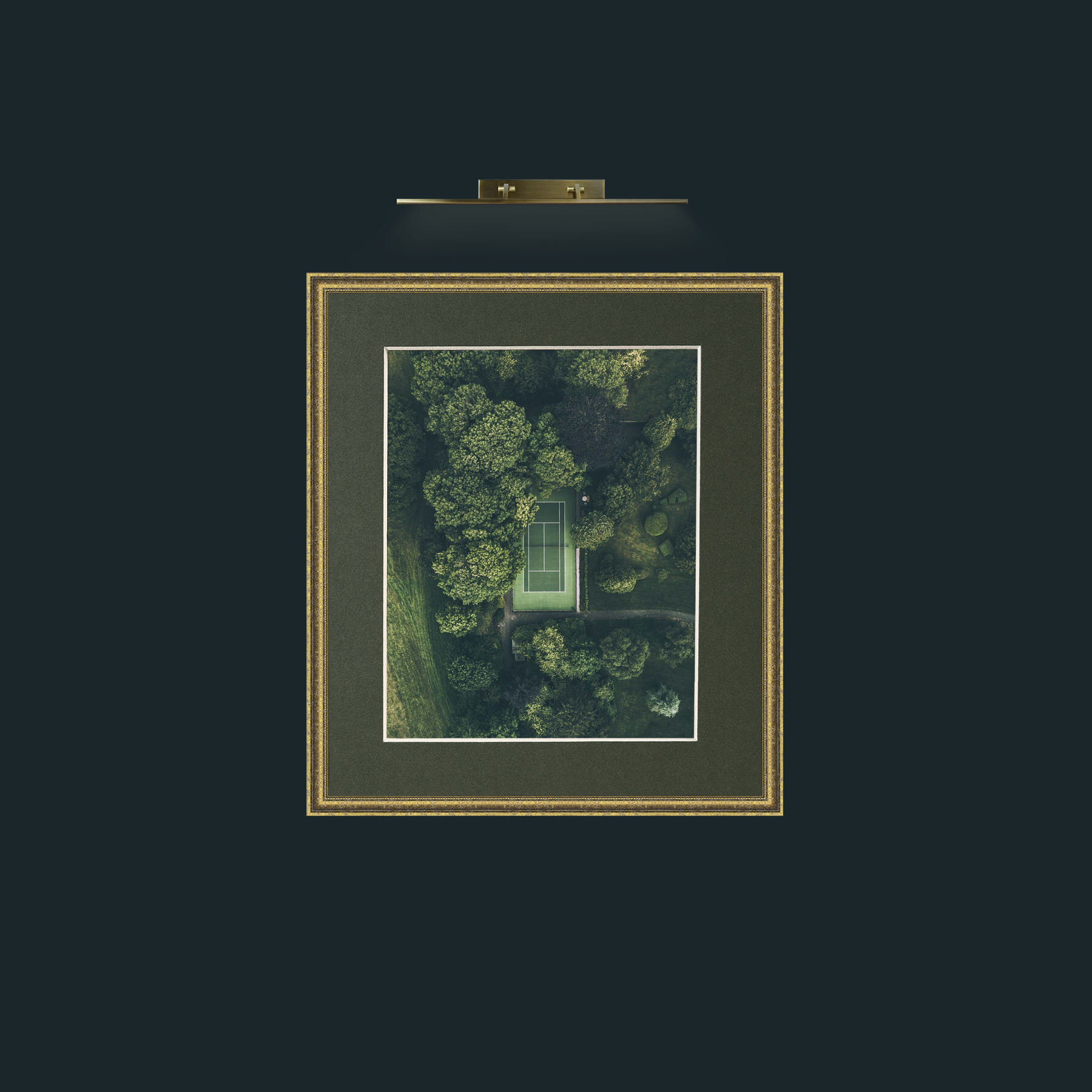 Art-Frampton Dorchester-Frame-1GiltTextured-Mount-2Green.jpg