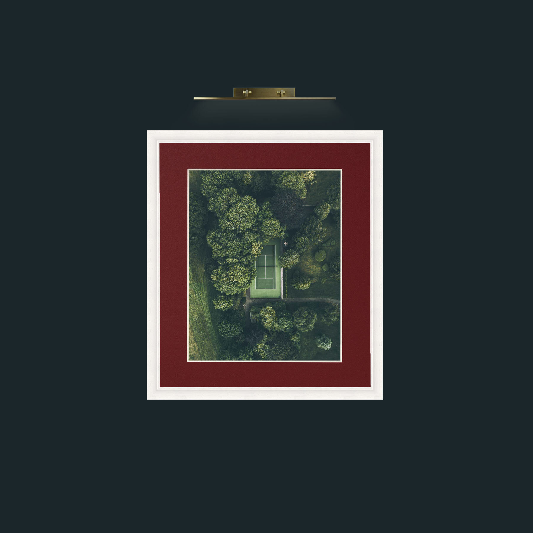 Art-Frampton Dorchester-Frame-5White-Mount-4Red.jpg