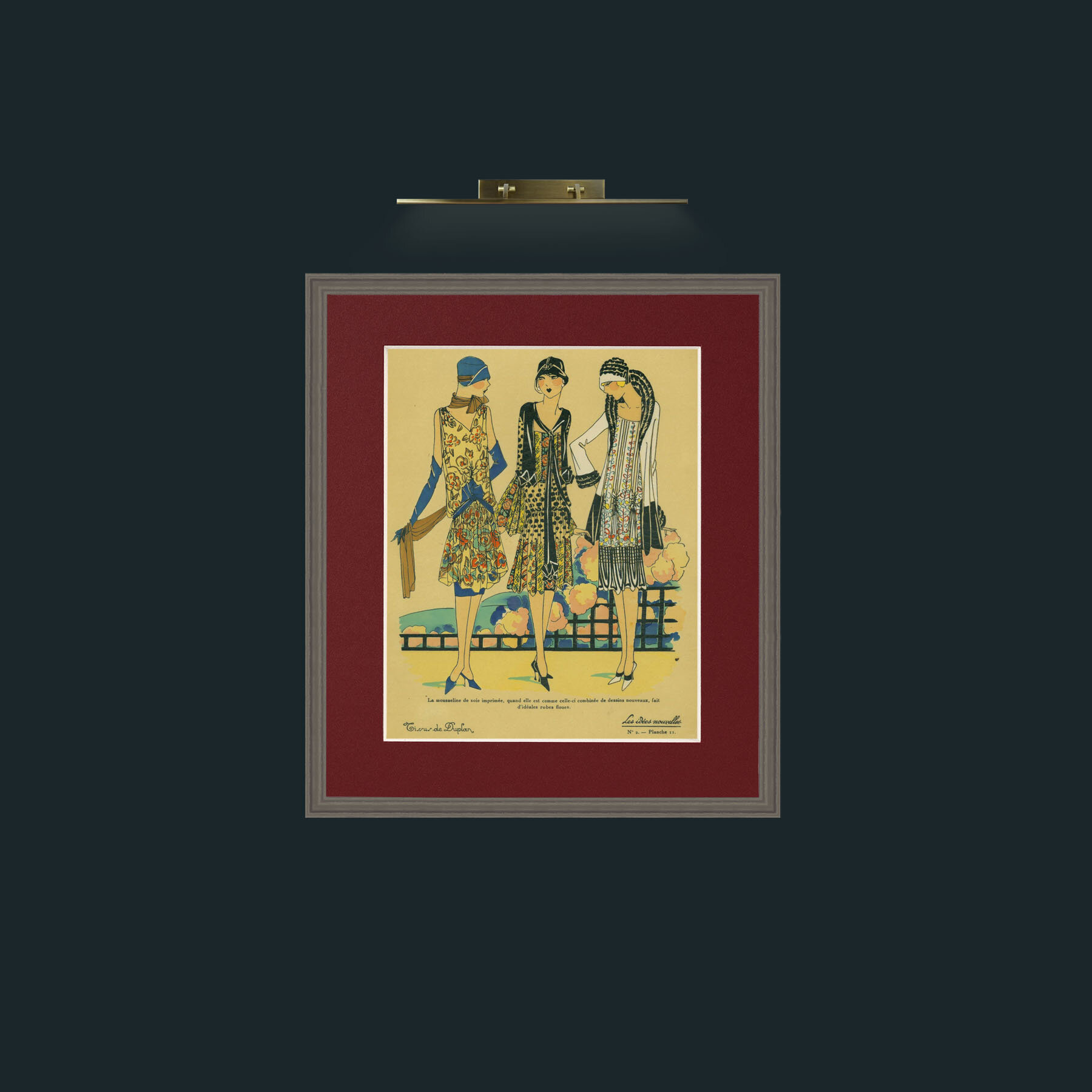 Art-Dressing in FlowersFrame-6Grey-Mount-4Red-Art-Dressing in Flowers.jpg