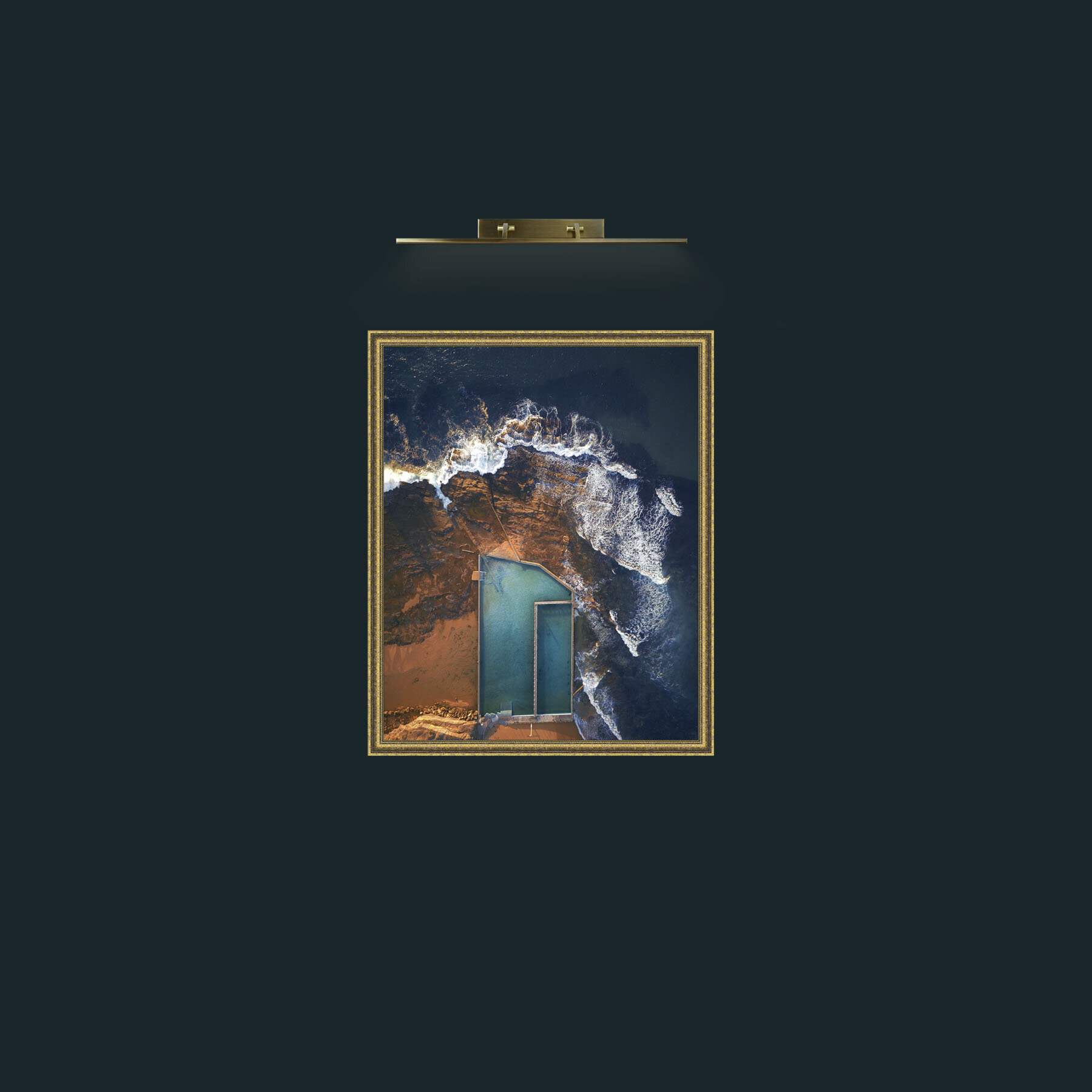 Art-Pool with a view-Frame-1GiltTextured.jpg