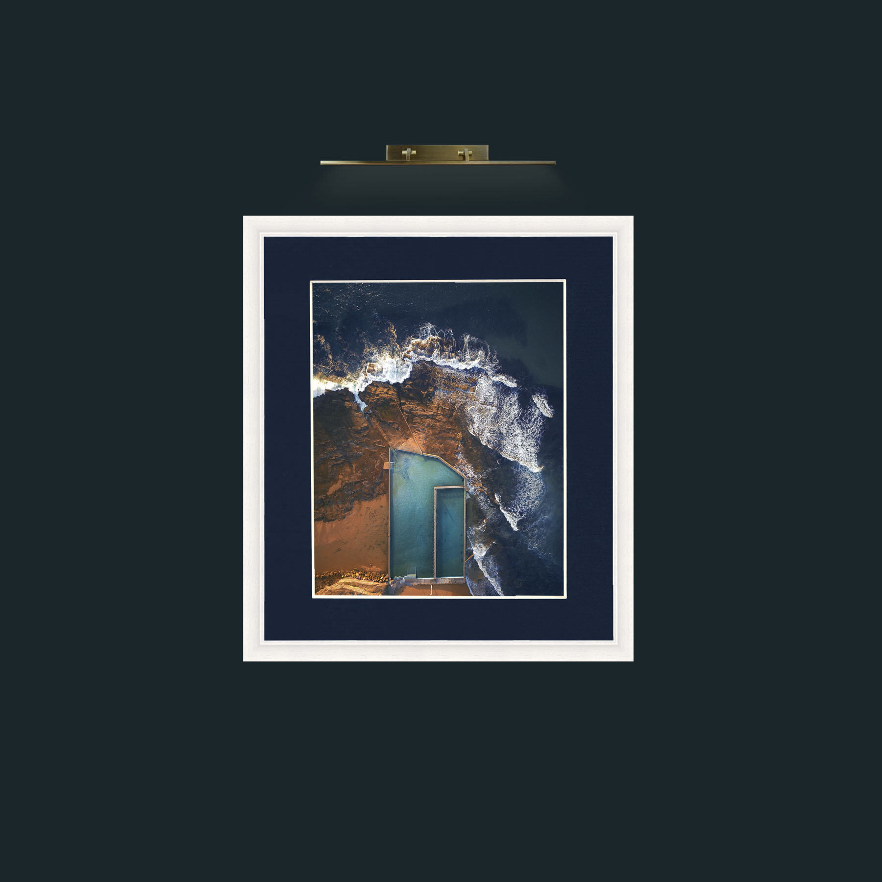 Art-Pool with a view-Frame-5White-Mount-3Blue.jpg