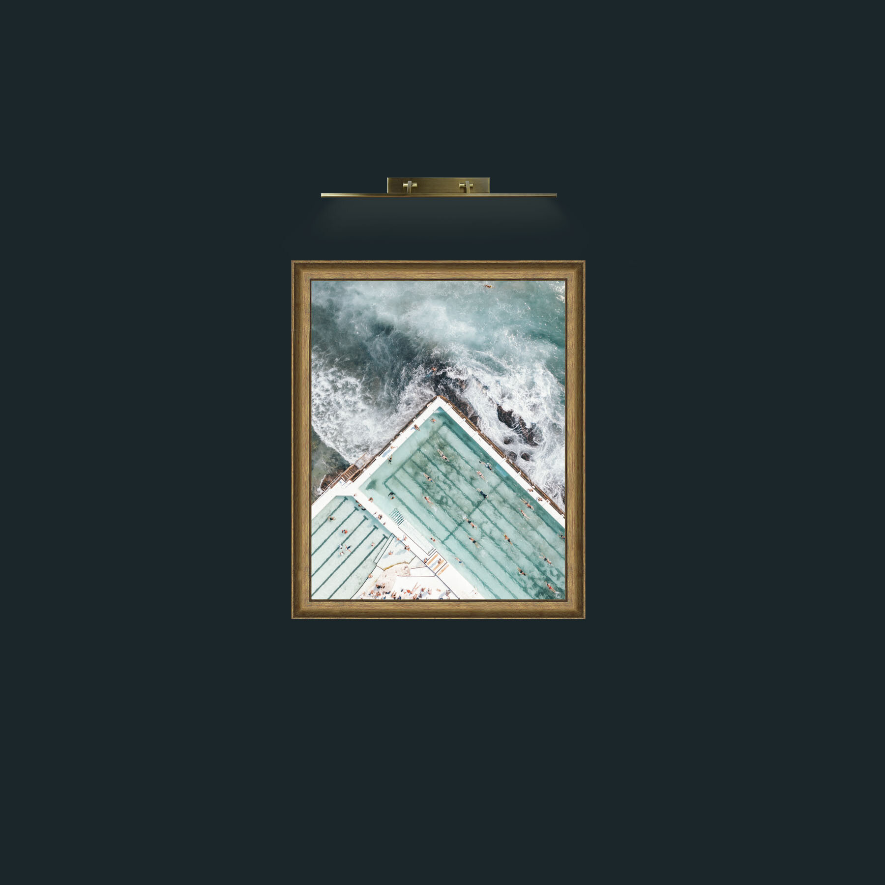 Art-Swimming on the Edge-Frame-9RedGreenGilt.jpg