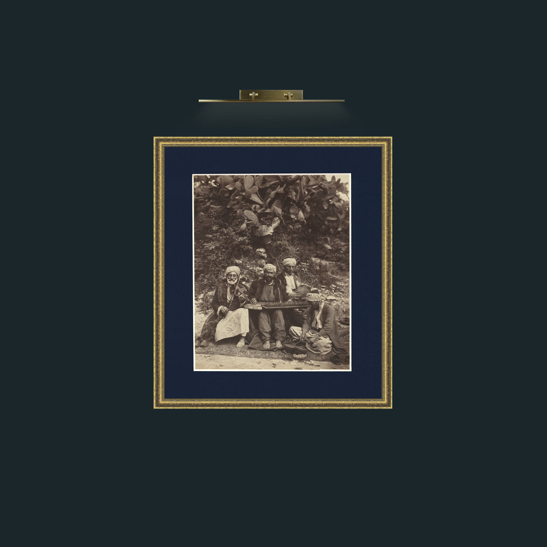 Art-The Band-Frame-1GiltTextured-Mount-3Blue.jpg