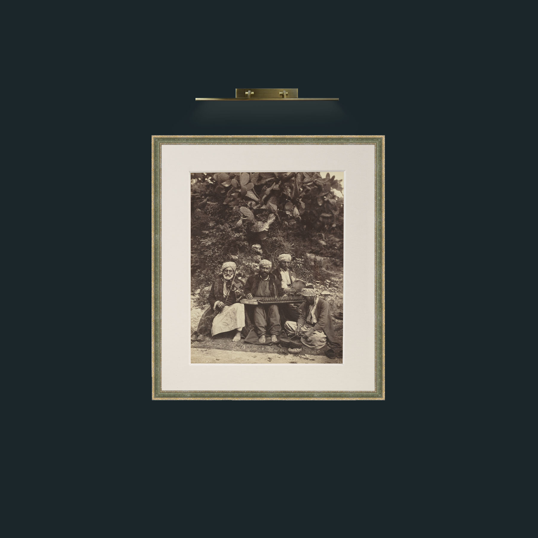 Art-The Band-Frame-2GreenGiltTextured-Mount-1Antique.jpg