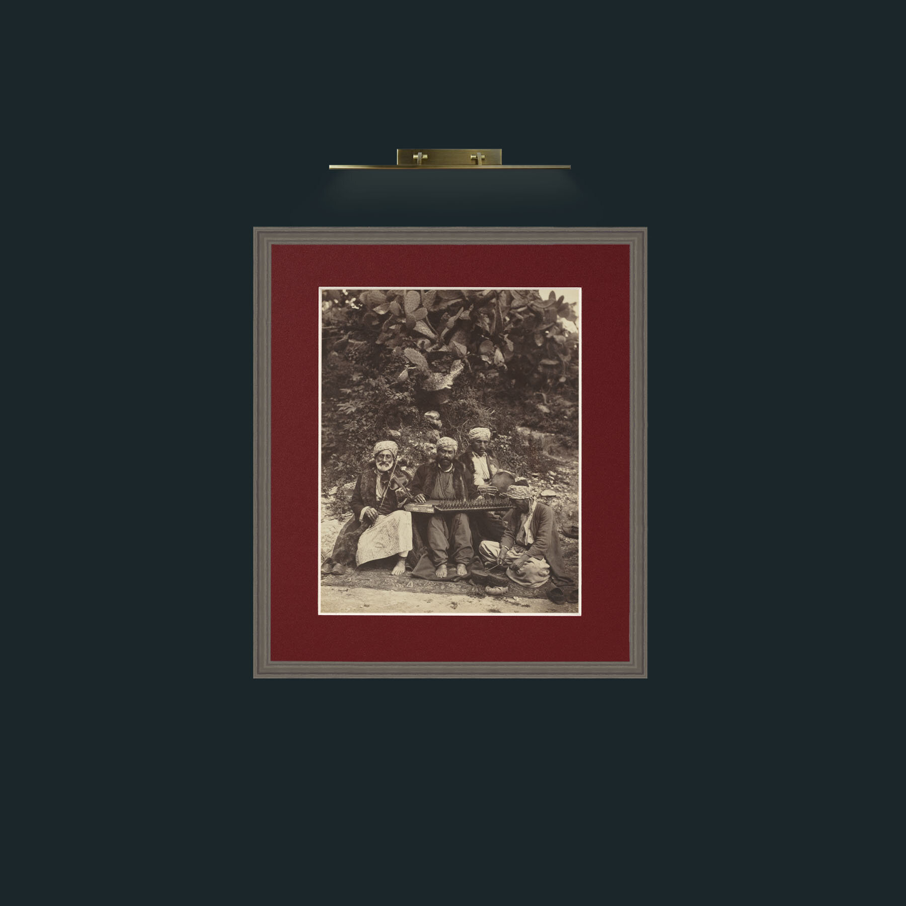 Art-The Band-Frame-6Grey-Mount-4Red.jpg