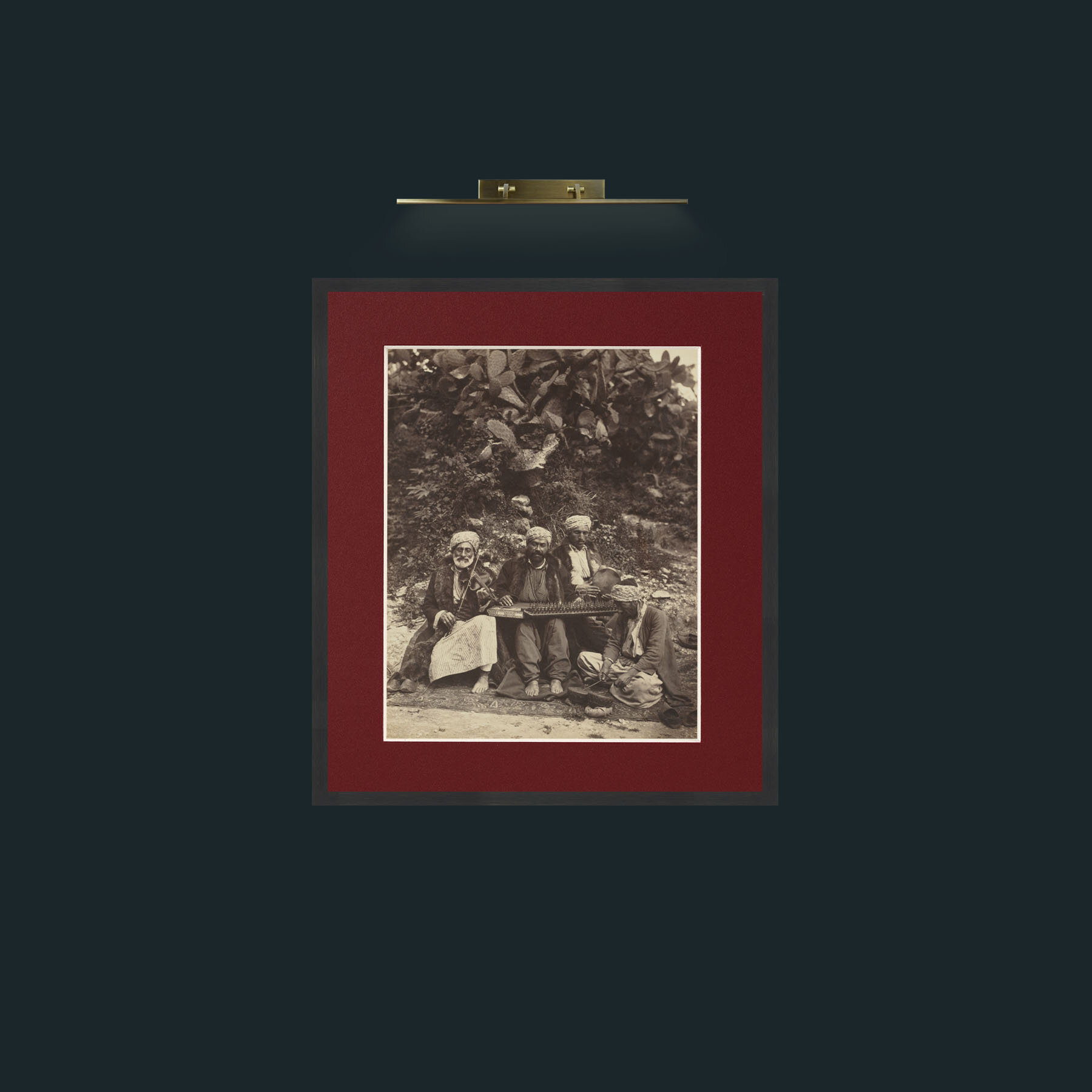 Art-The Band-Frame-7Black-Mount-4Red.jpg