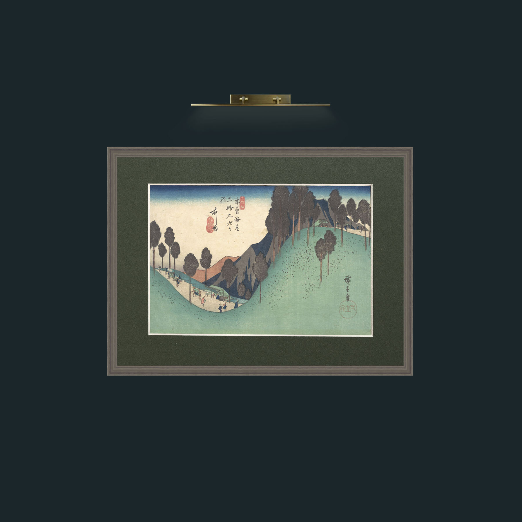 Art-Ashida Station-Frame-6Grey-Mount-2Green.jpg