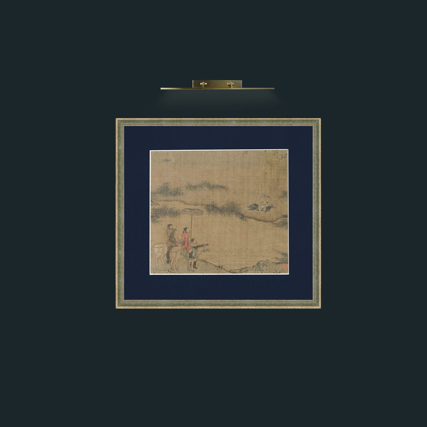 Art-Hunting-Frame-2GreenGiltTextured-Mount-3Blue.jpg
