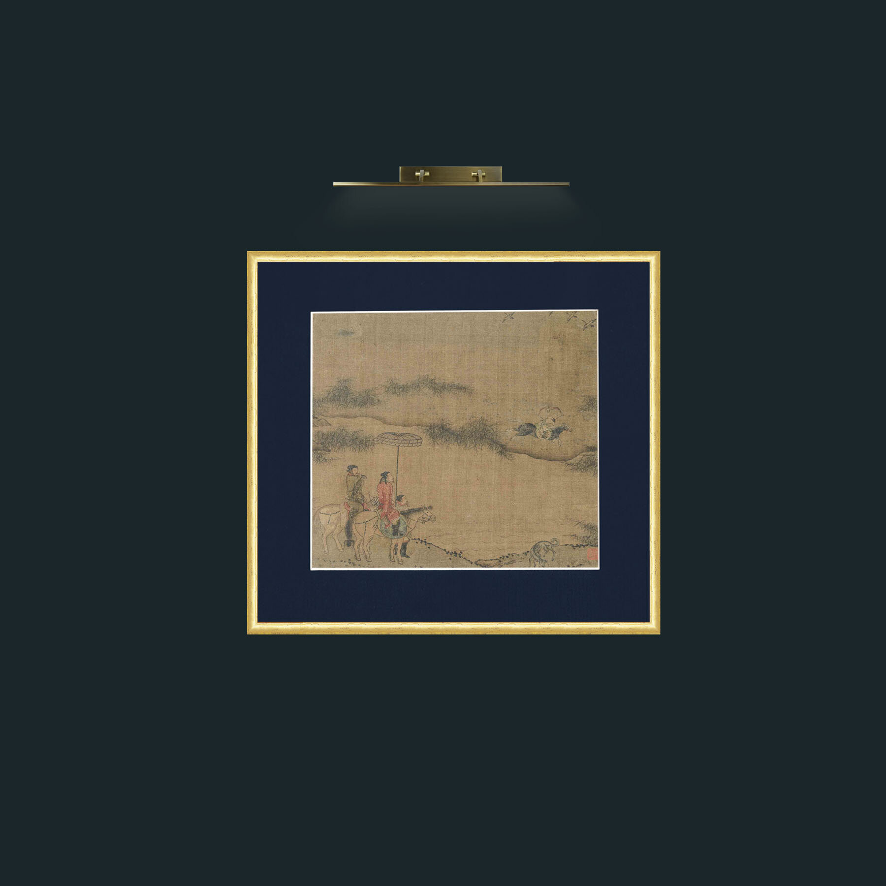 Art-Hunting-Frame-3RoundedGilt-Mount-3Blue.jpg
