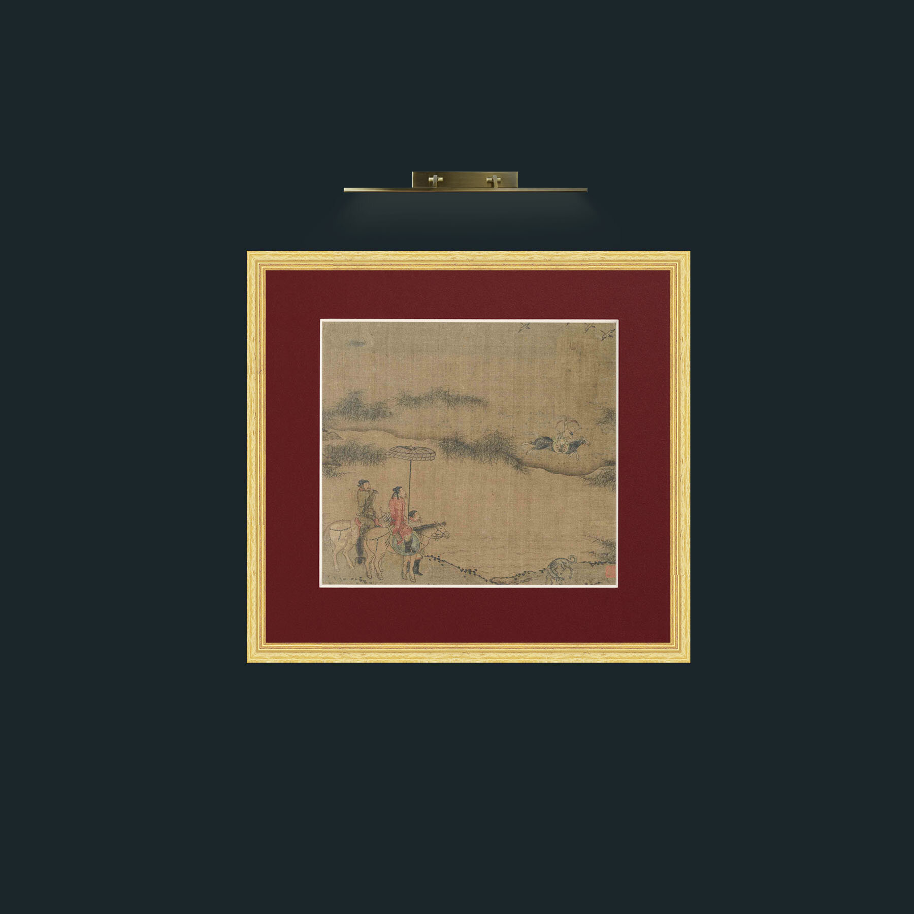 Art-Hunting-Frame-4BevelledGilt-Mount-4Red.jpg