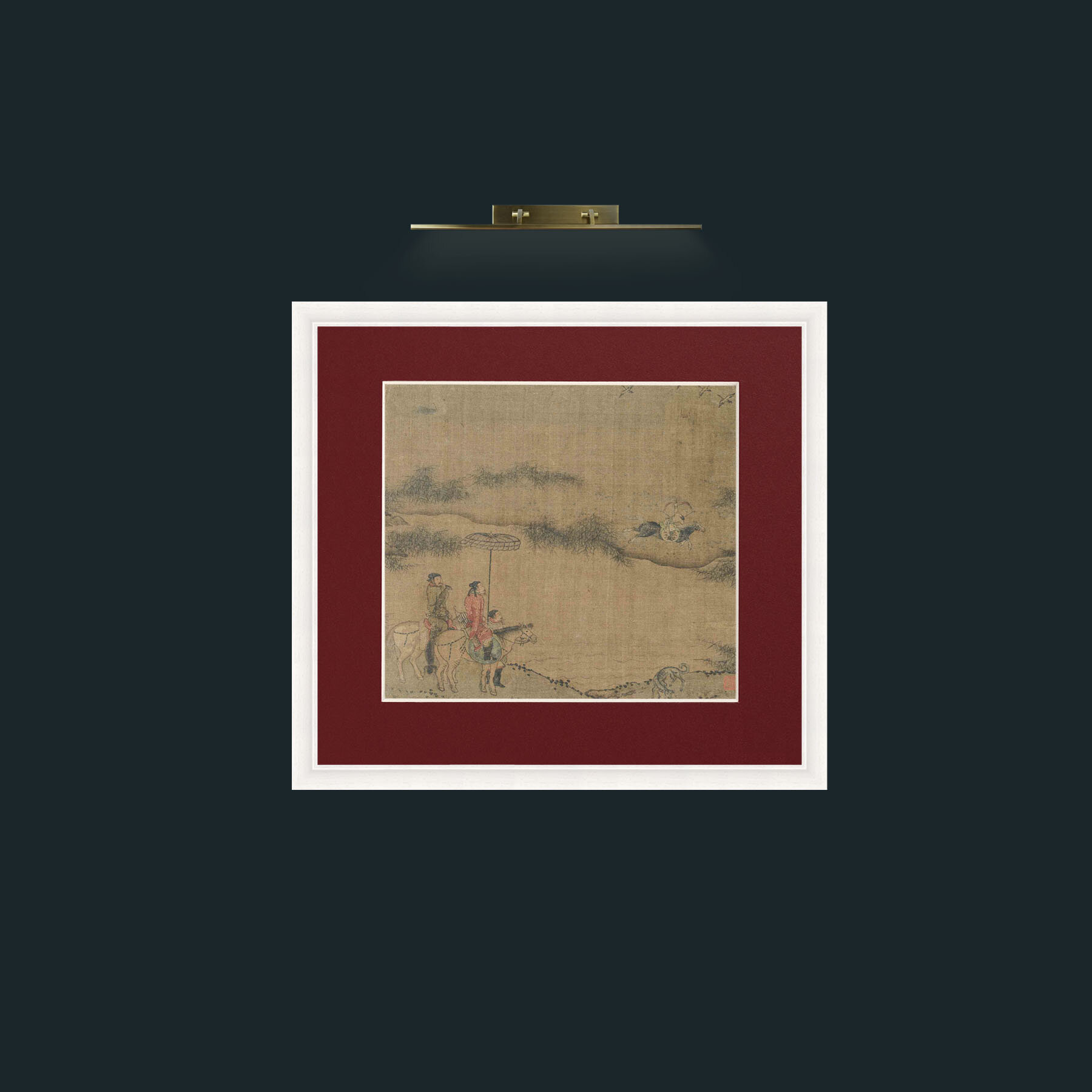 Art-Hunting-Frame-5White-Mount-4Red.jpg