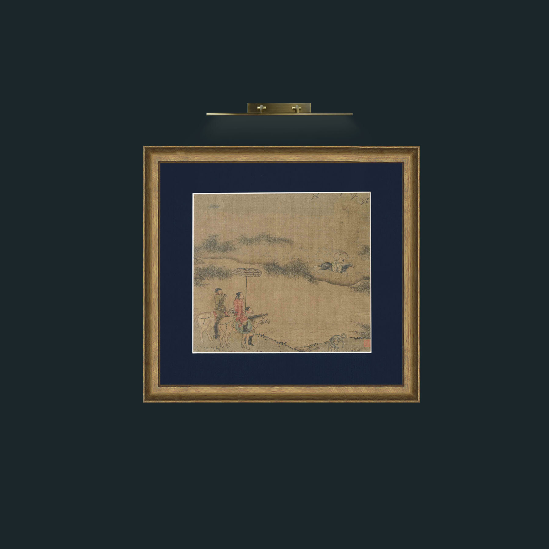 Art-Hunting-Frame-8RedGreenGilt-Mount-3Blue.jpg