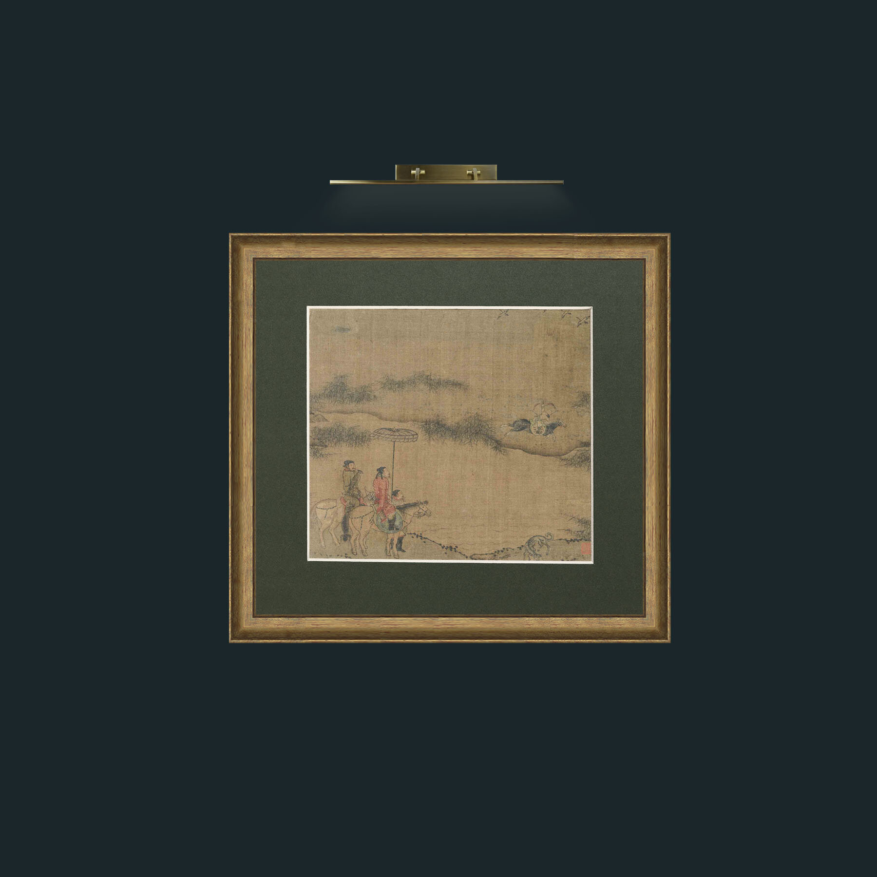 Art-Hunting-Frame-8RedGreenGilt-Mount-2Green.jpg