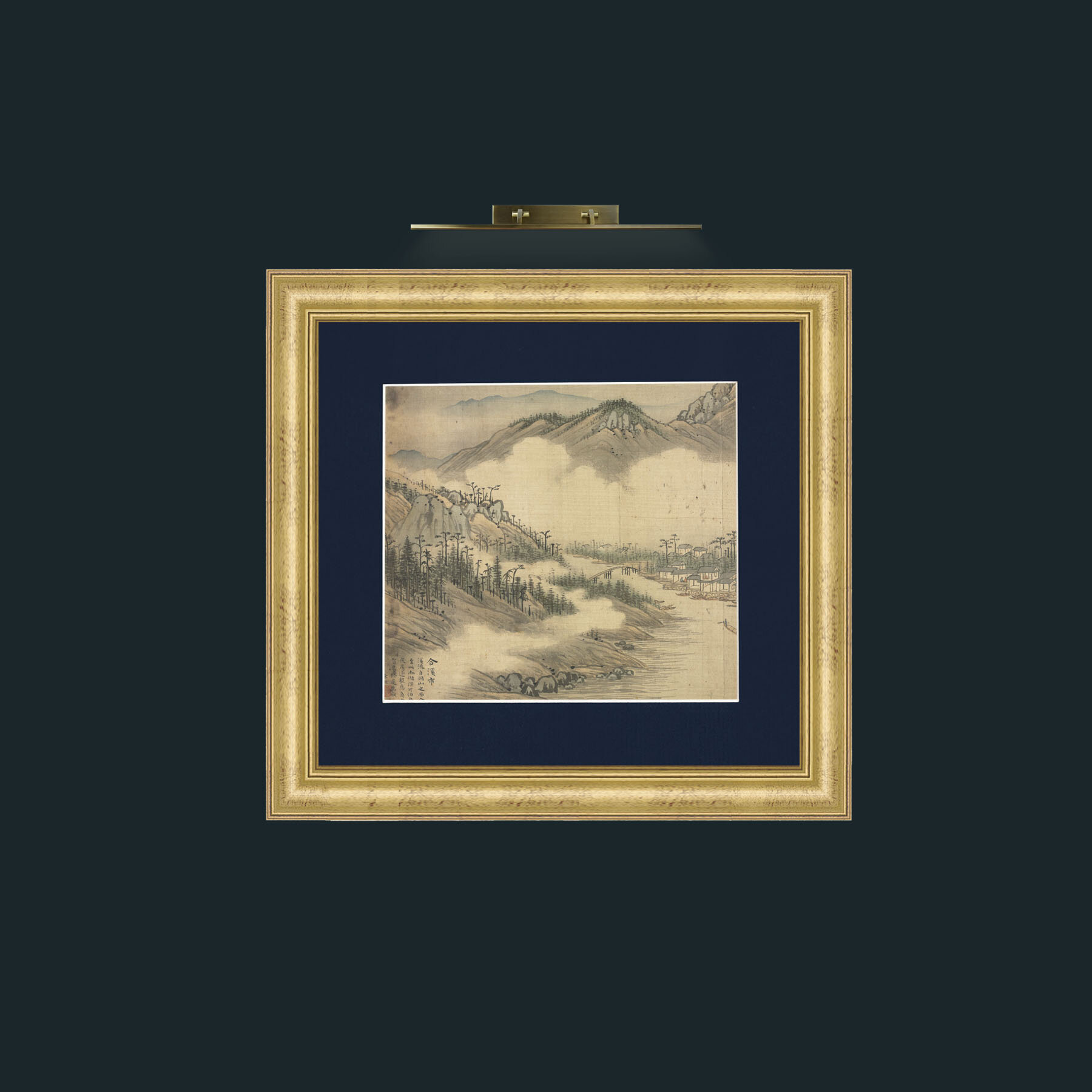 Art-Eighteen Views of Huzhou-Frame-9WideGilt-Mount-3Blue.jpg