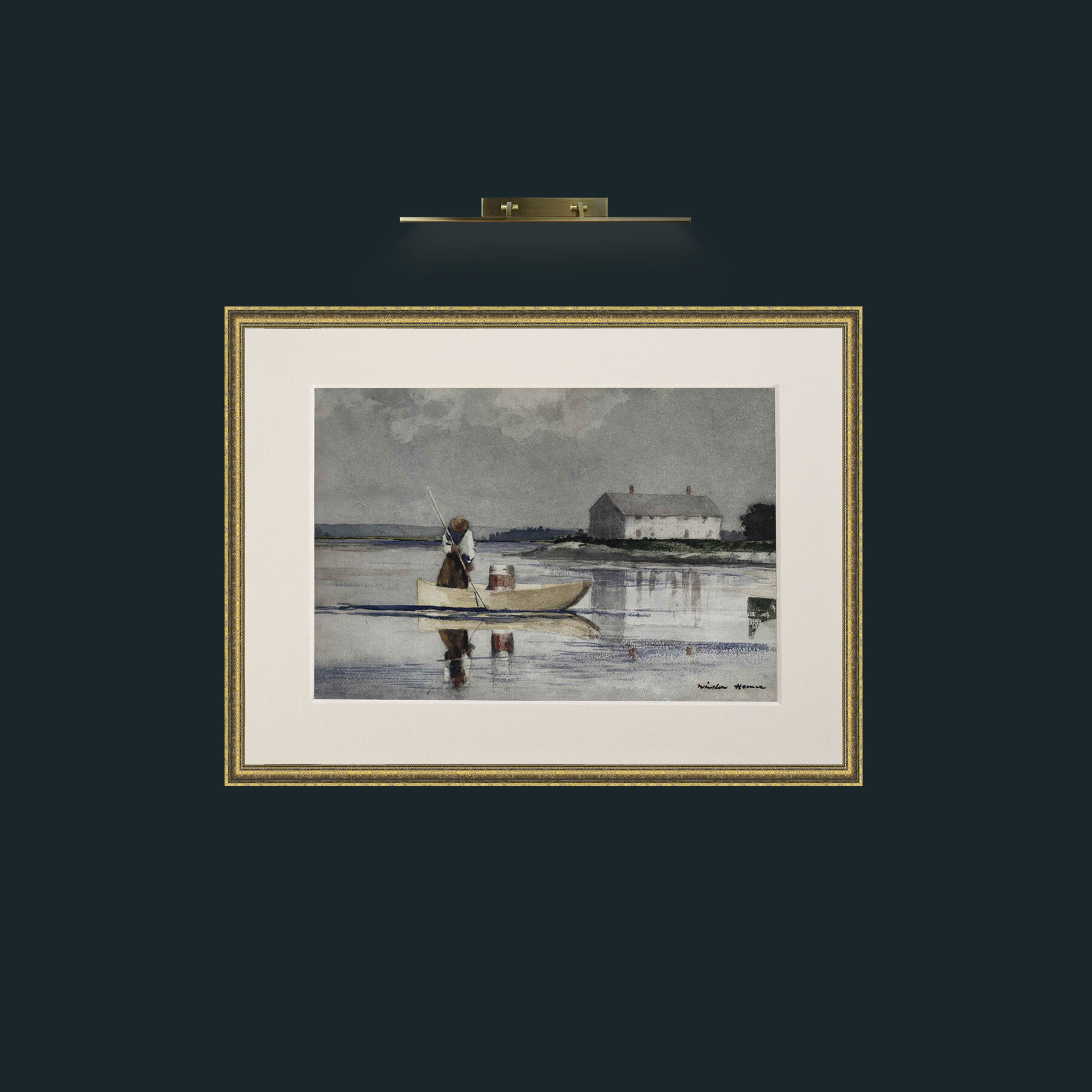 Art-Morning Fishing-Frame-1TexturedGilt-Mount-1Antique.jpg