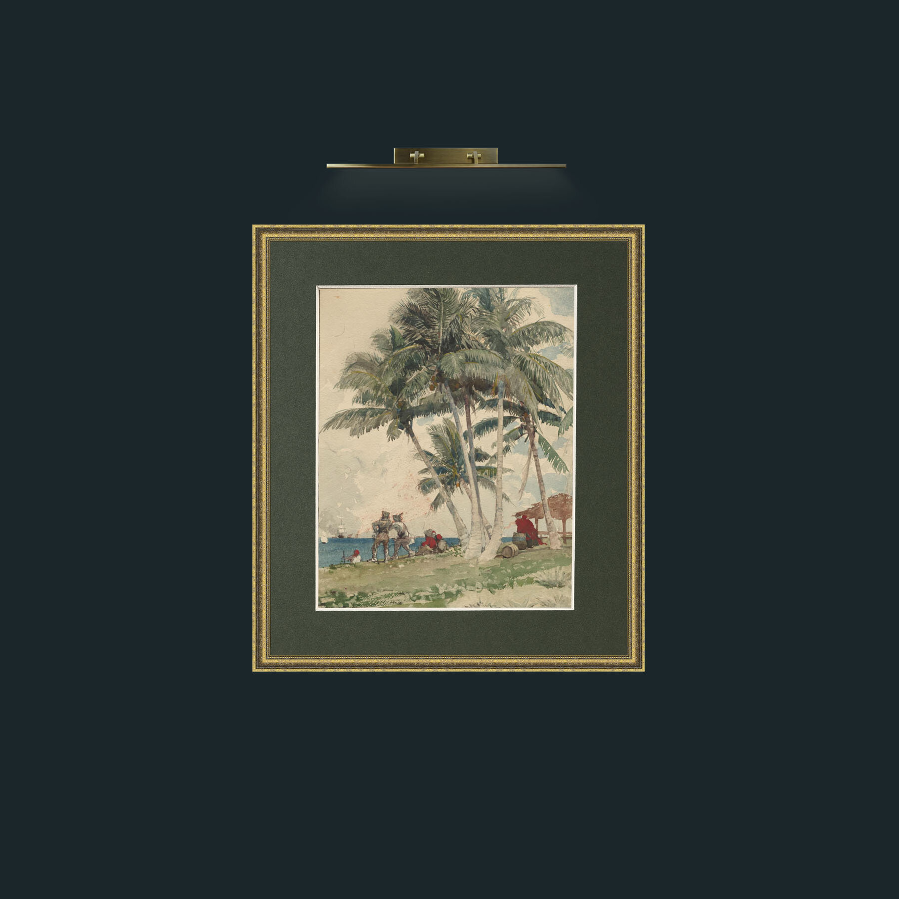 Art-NewcomersFrame-1GiltTextured-Mount-2Green-Art-Newcomers.jpg
